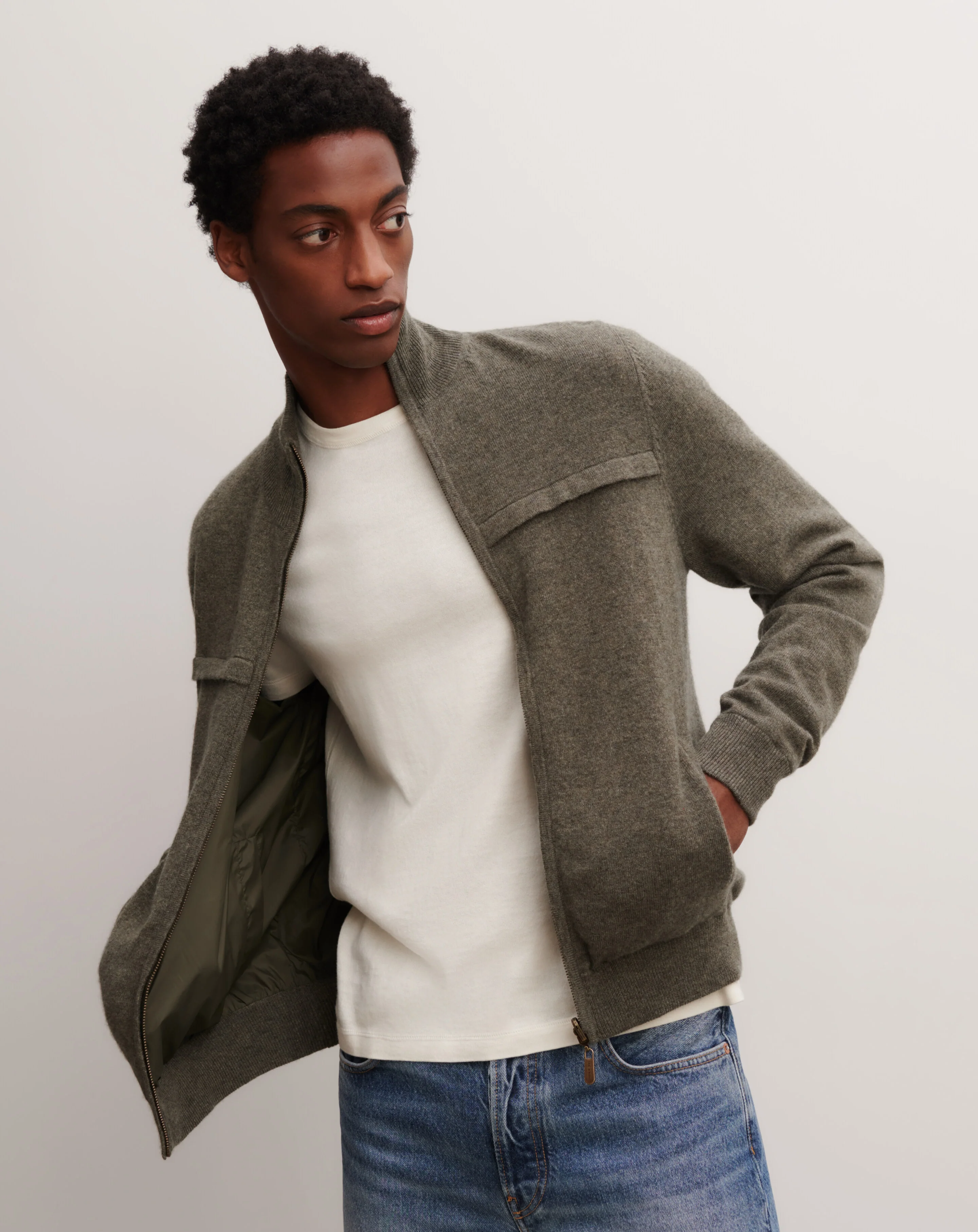 Blouson zippé réversible - Image 5