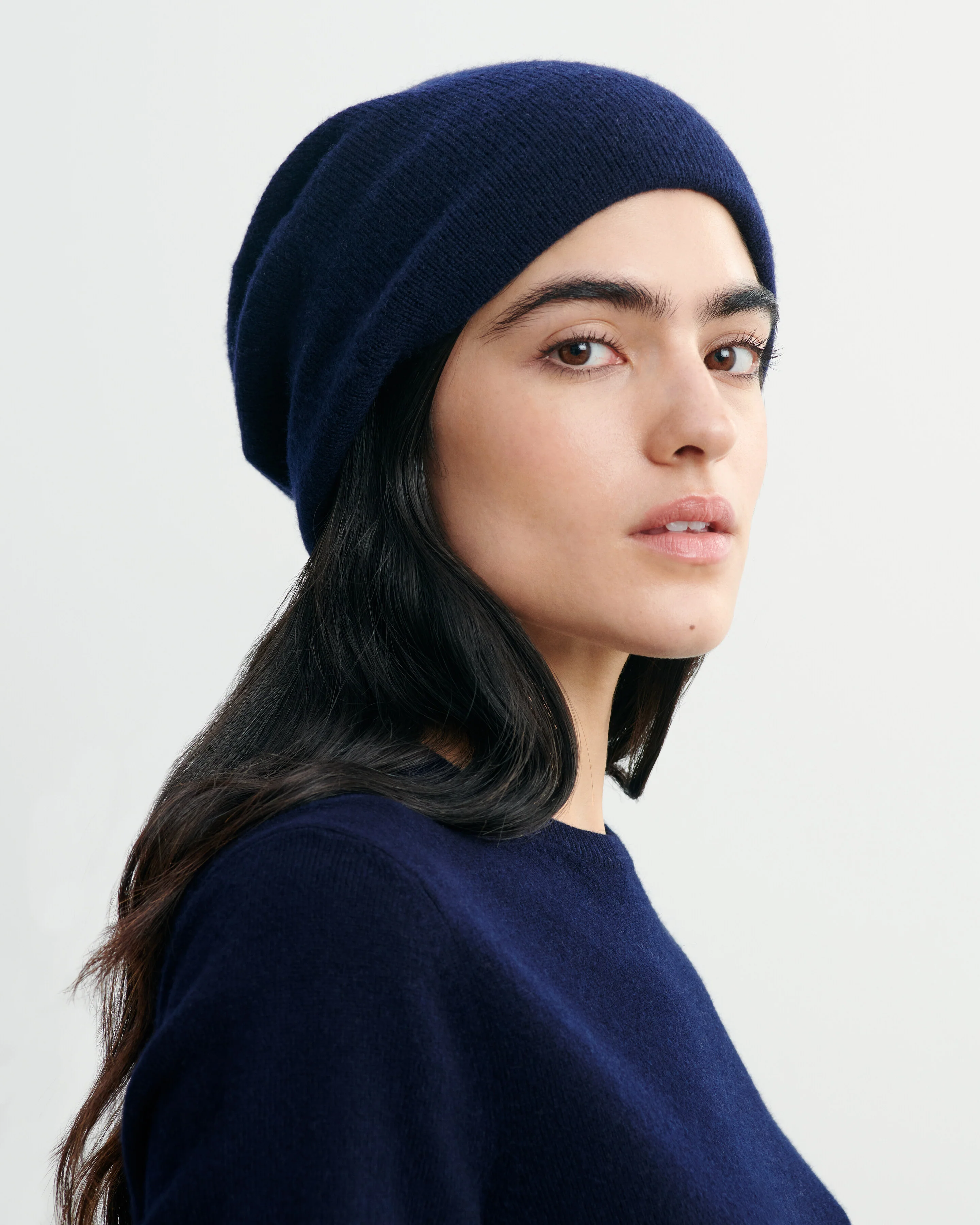 Bonnet double face