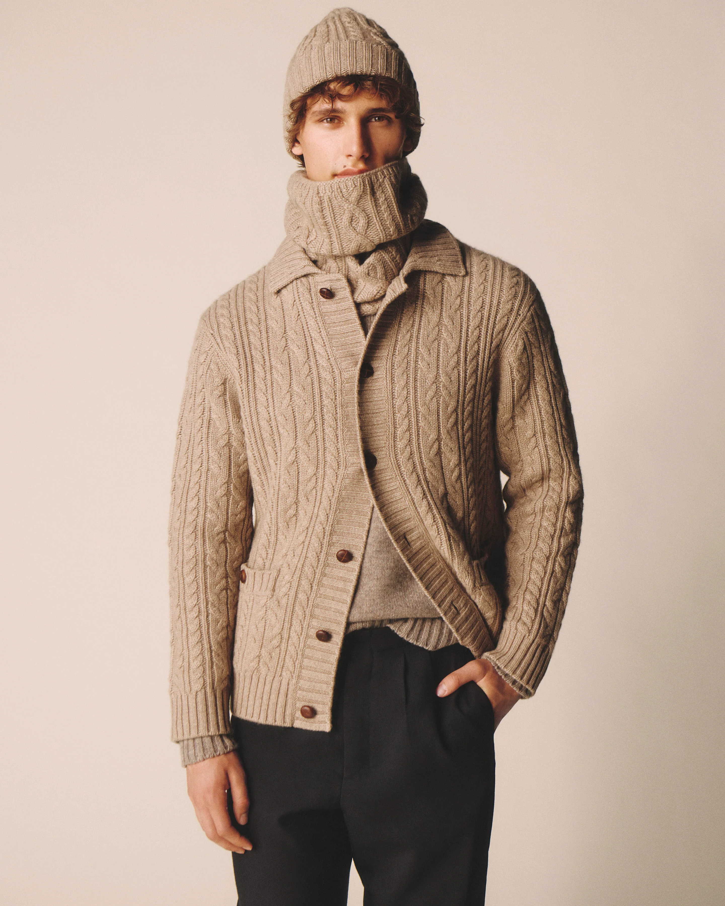 Cardigan Ă torsades