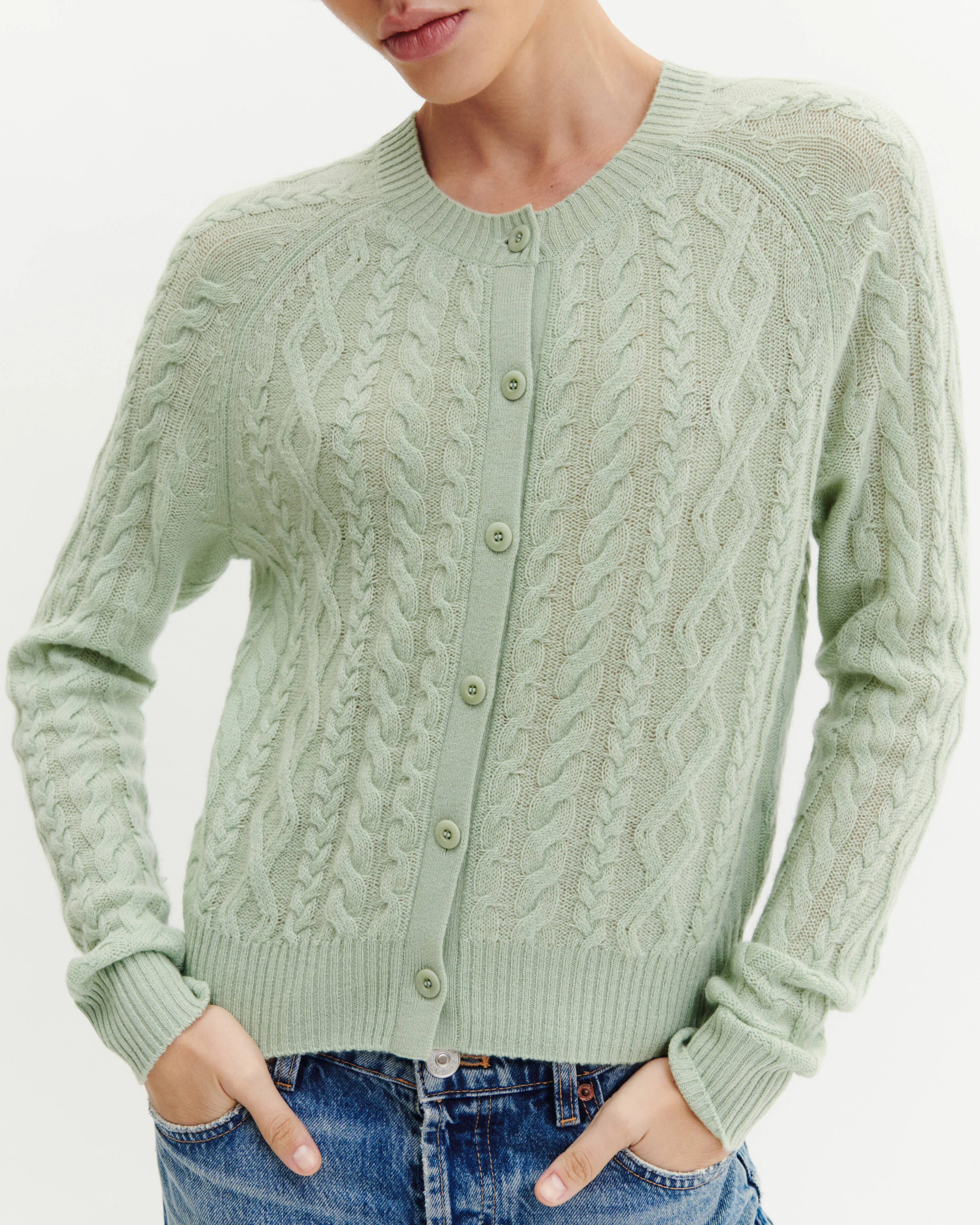 Cardigan à torsades - Image 5