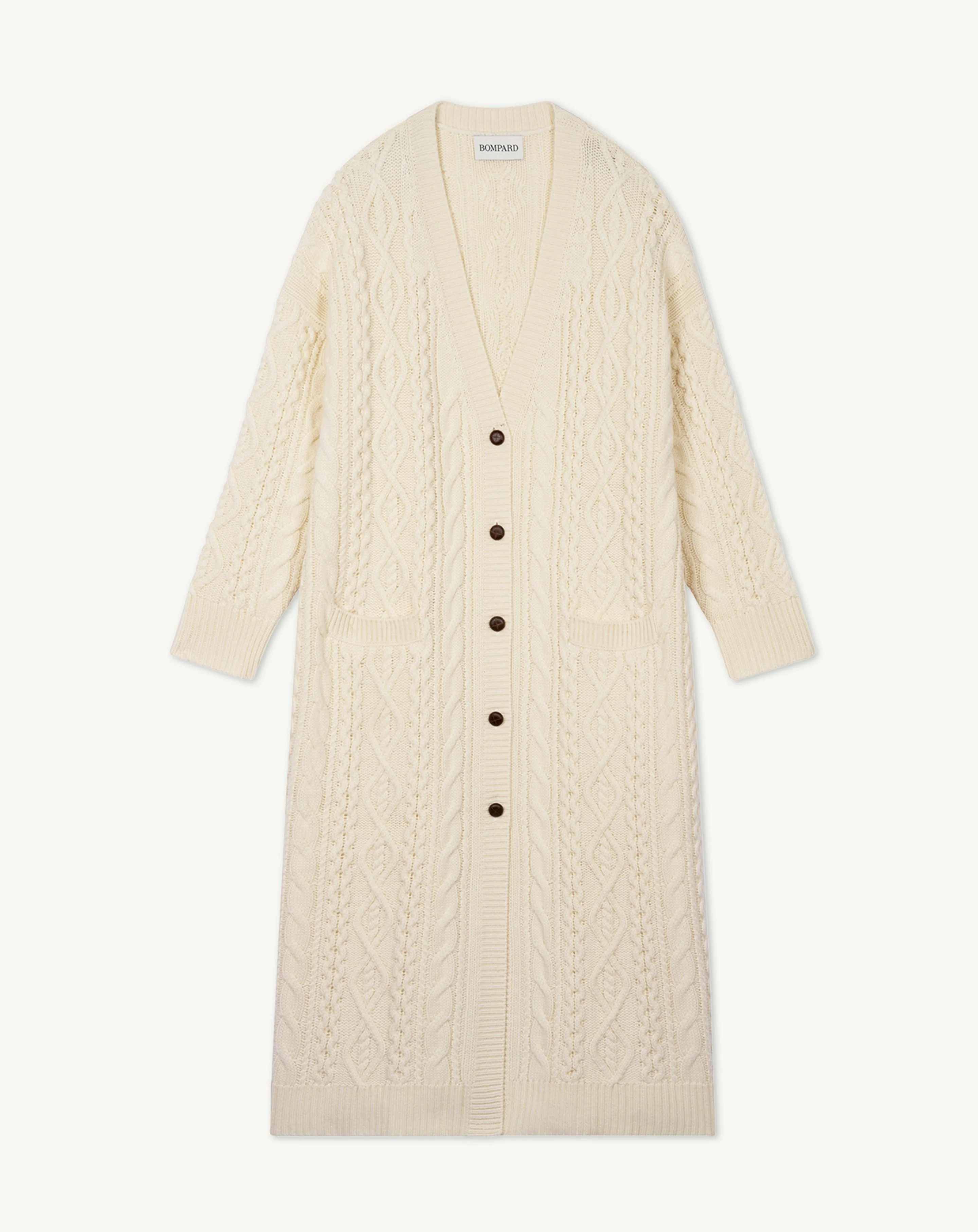 Cardigan long à torsades - Image 6