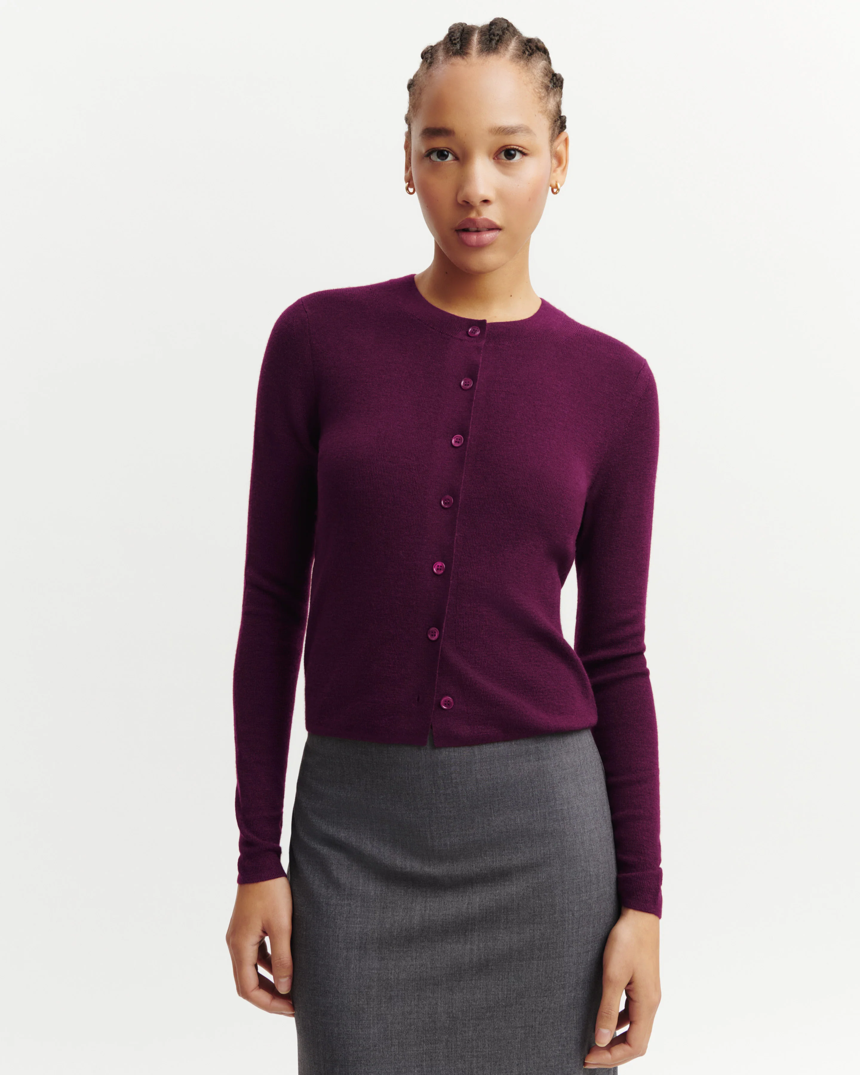 Cardigan maille unie - Image 2