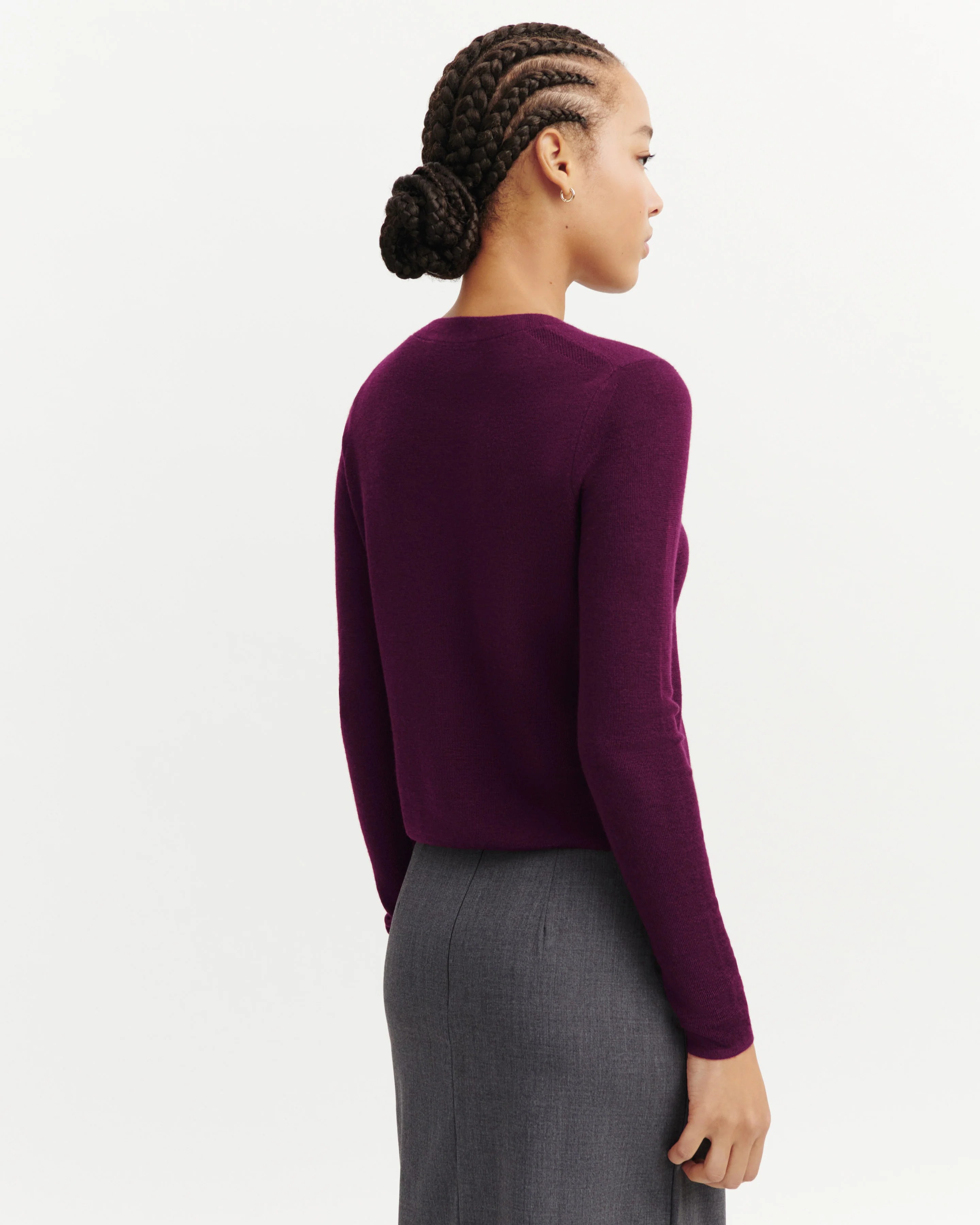 Cardigan maille unie - Image 3