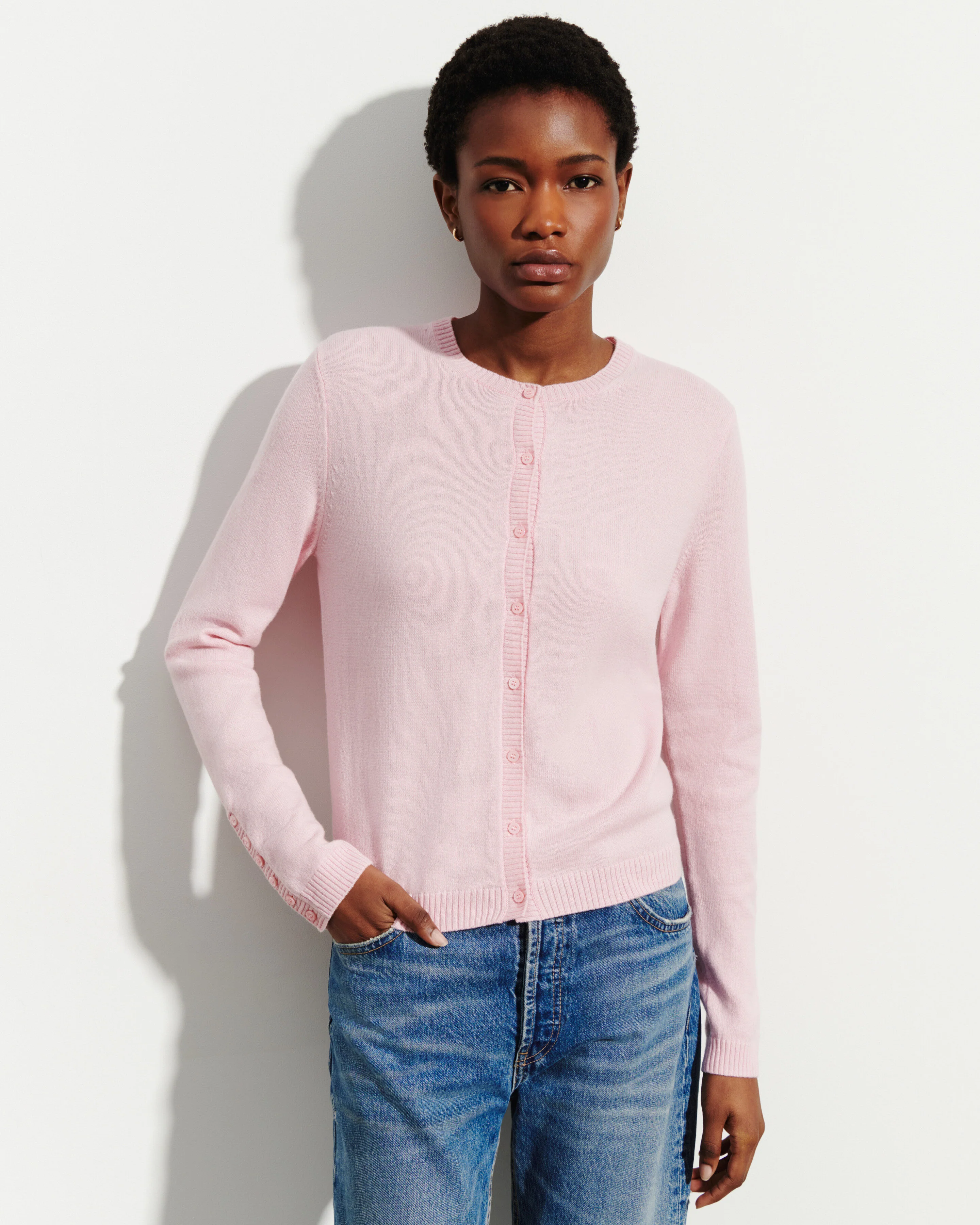 Cardigan  manches boutons - Image 2