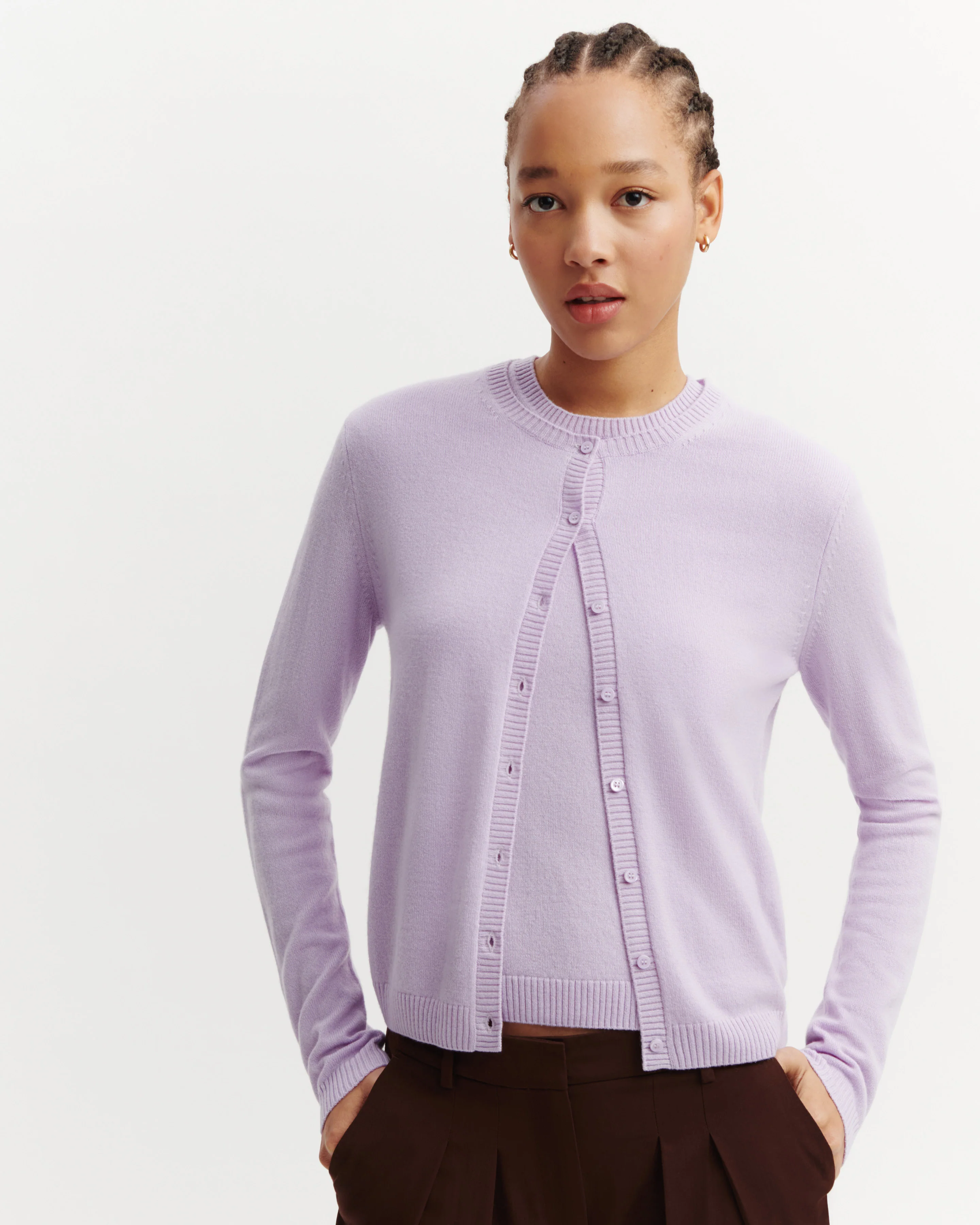 Cardigan  manches boutons