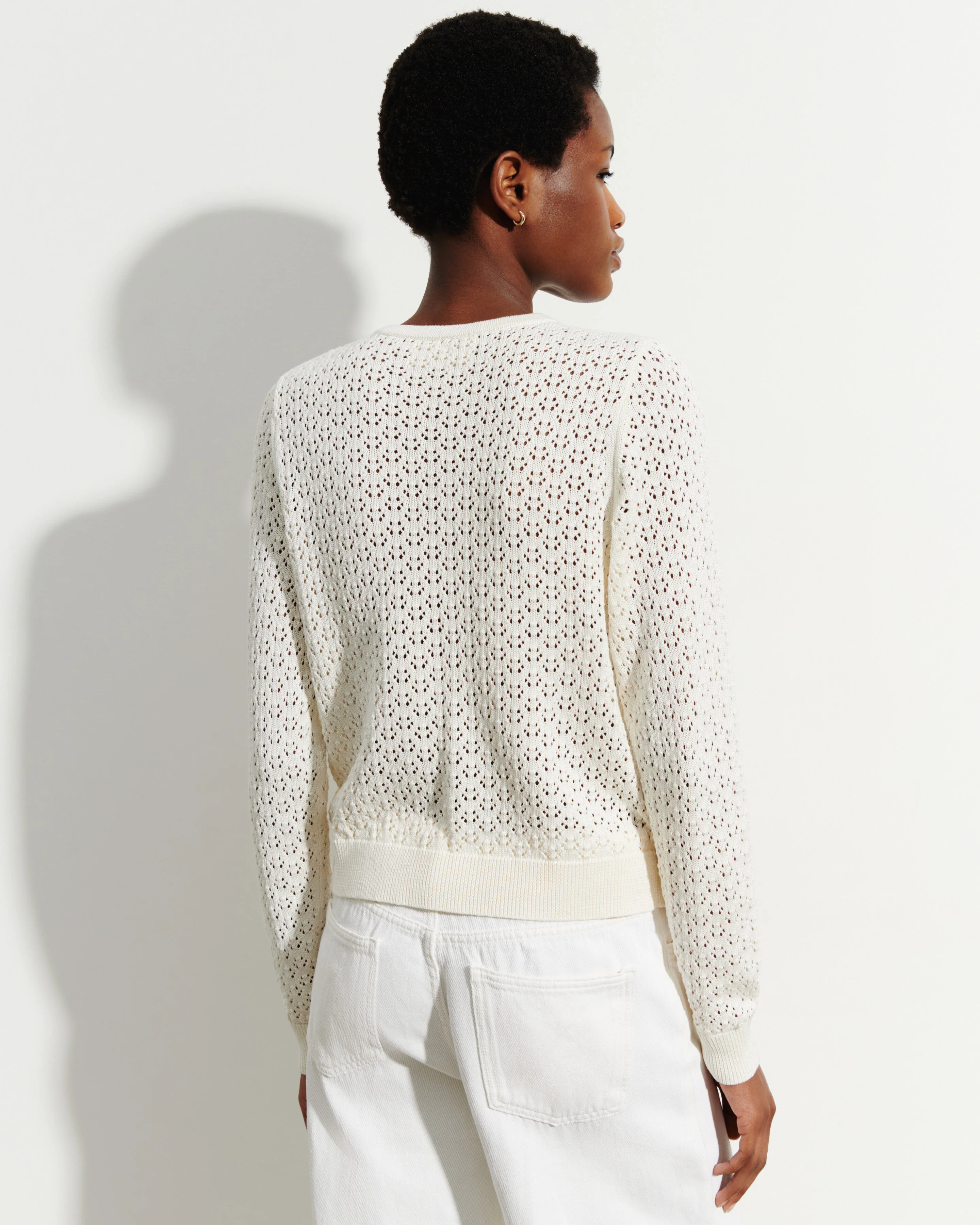 Cardigan pointelle - Image 3