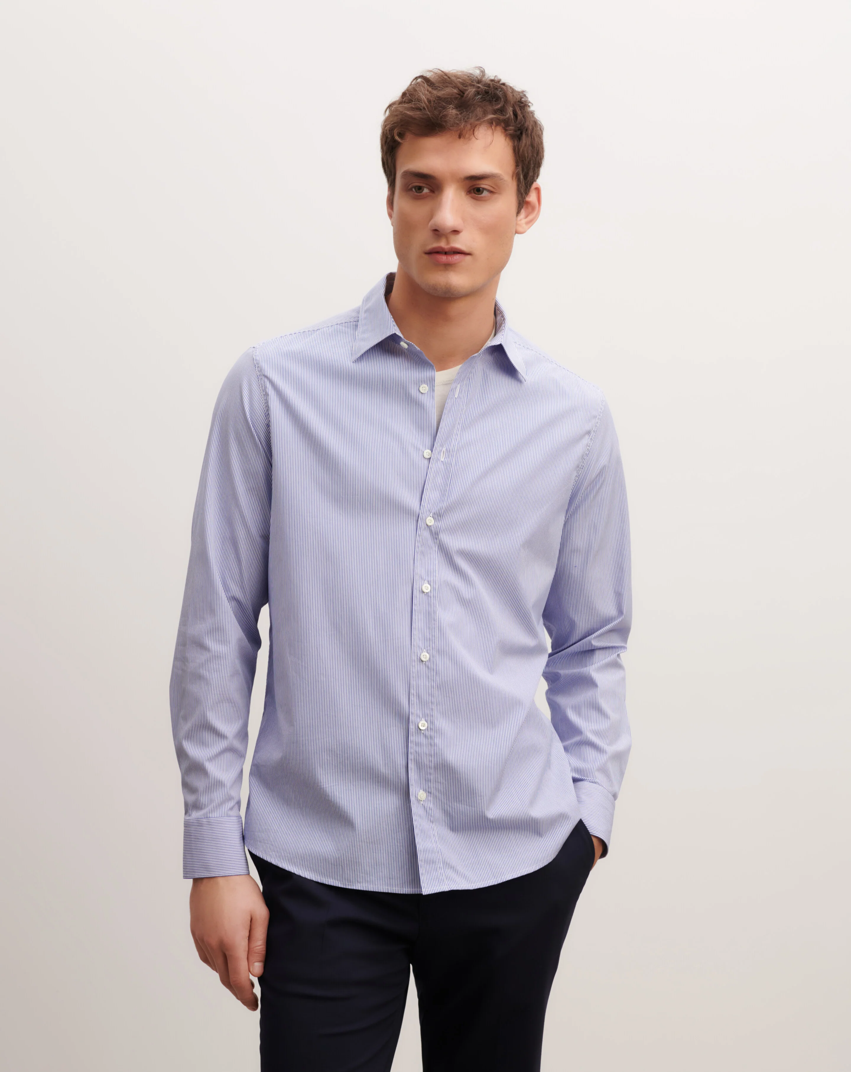 Chemise à rayures