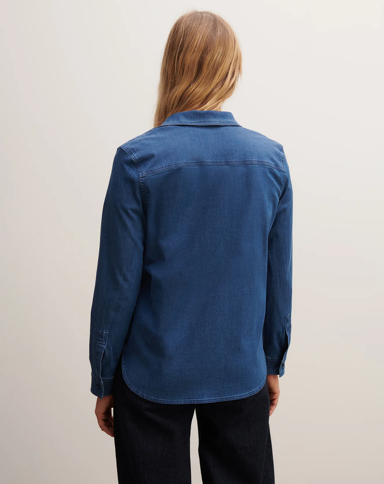 Chemise denim ample - Image 3