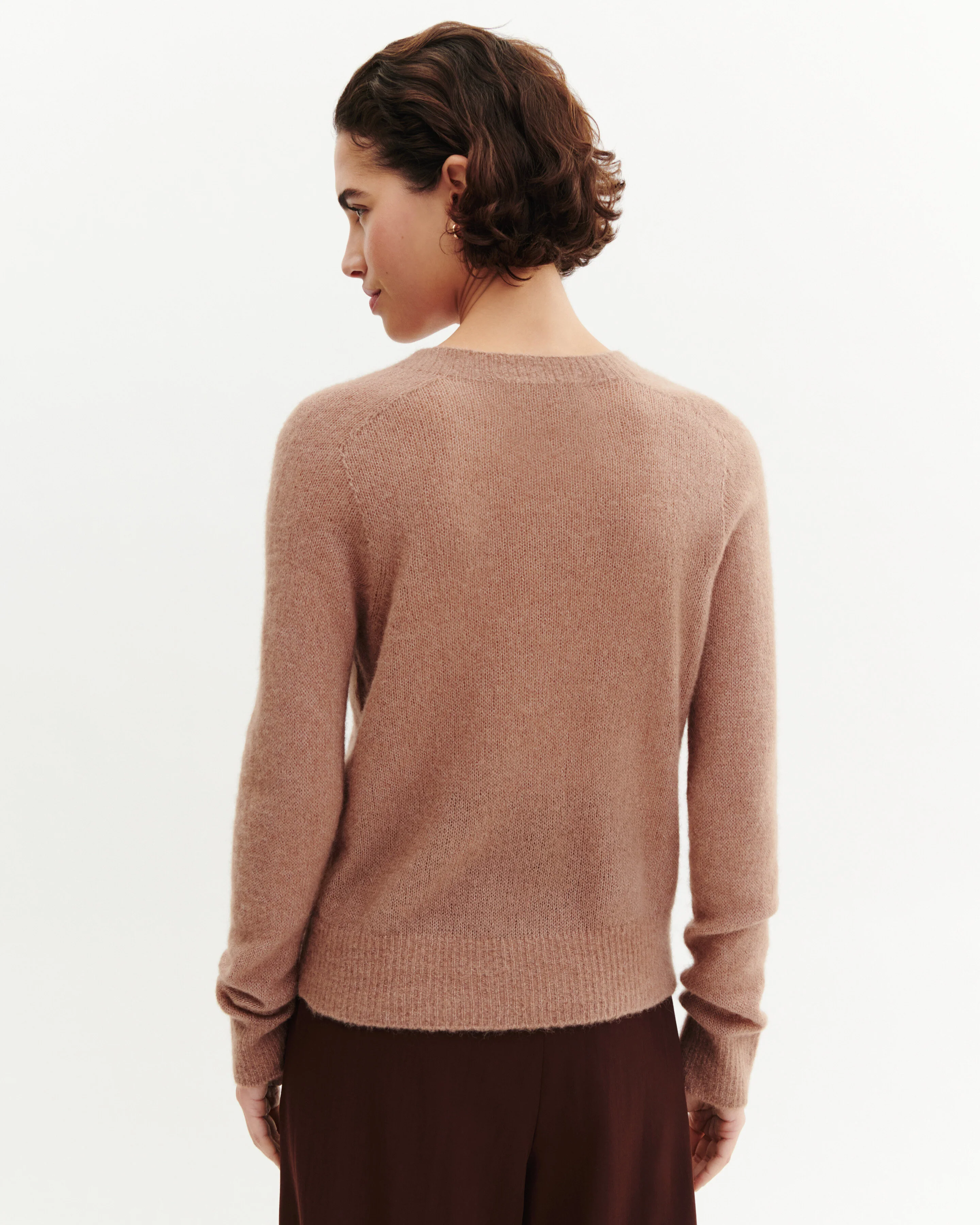 Col rond droit plume - Image 3