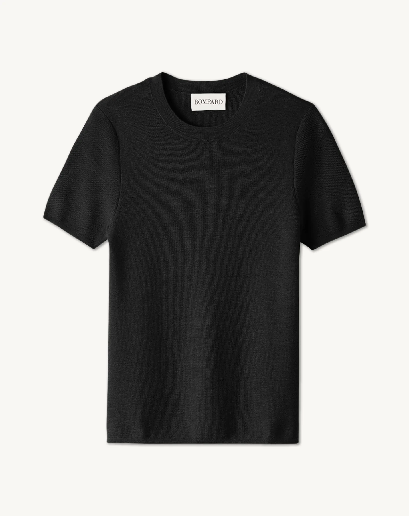 Col rond maille unie