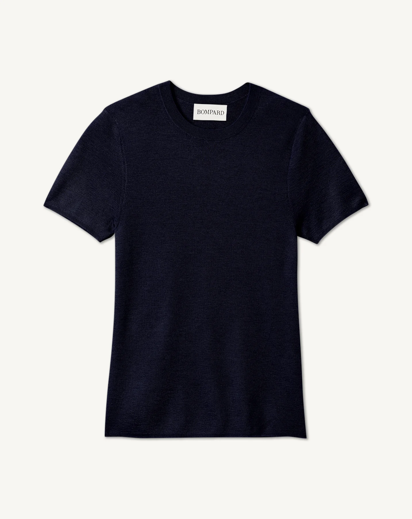 Col rond maille unie