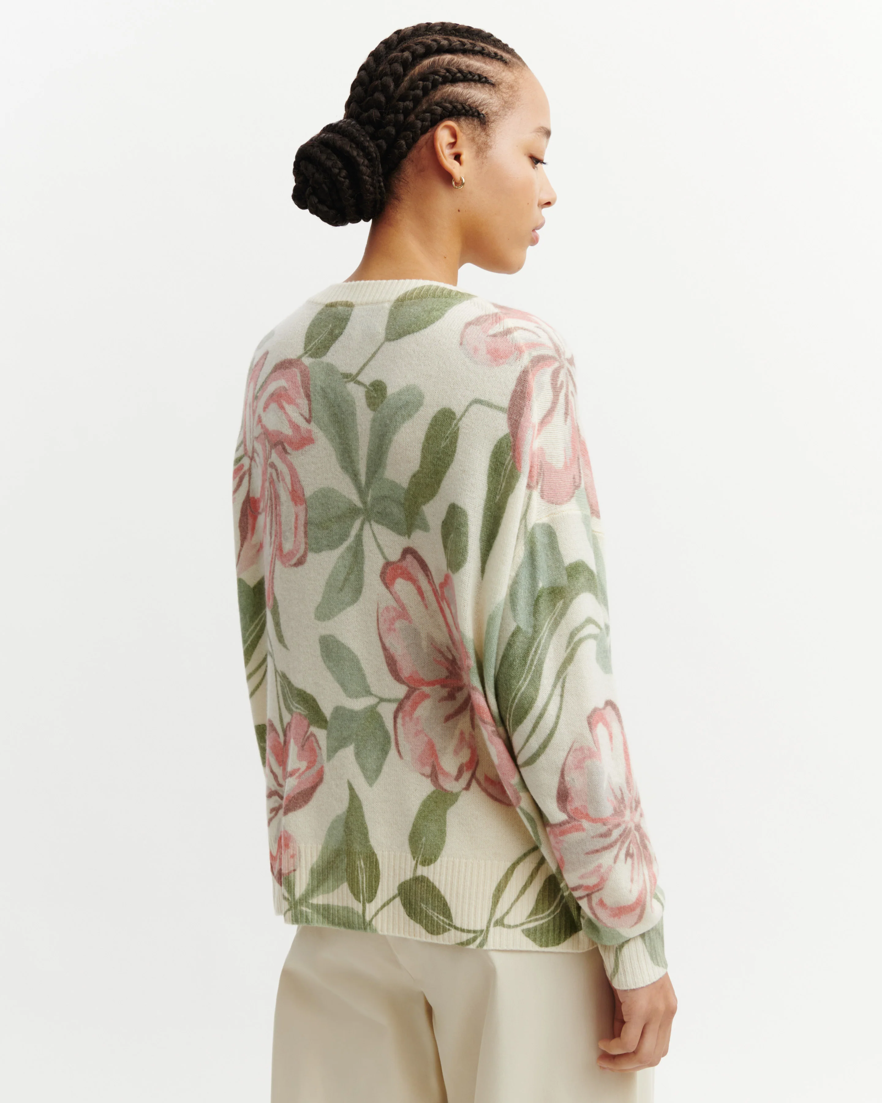 Col rond oversized imprimé - Image 3
