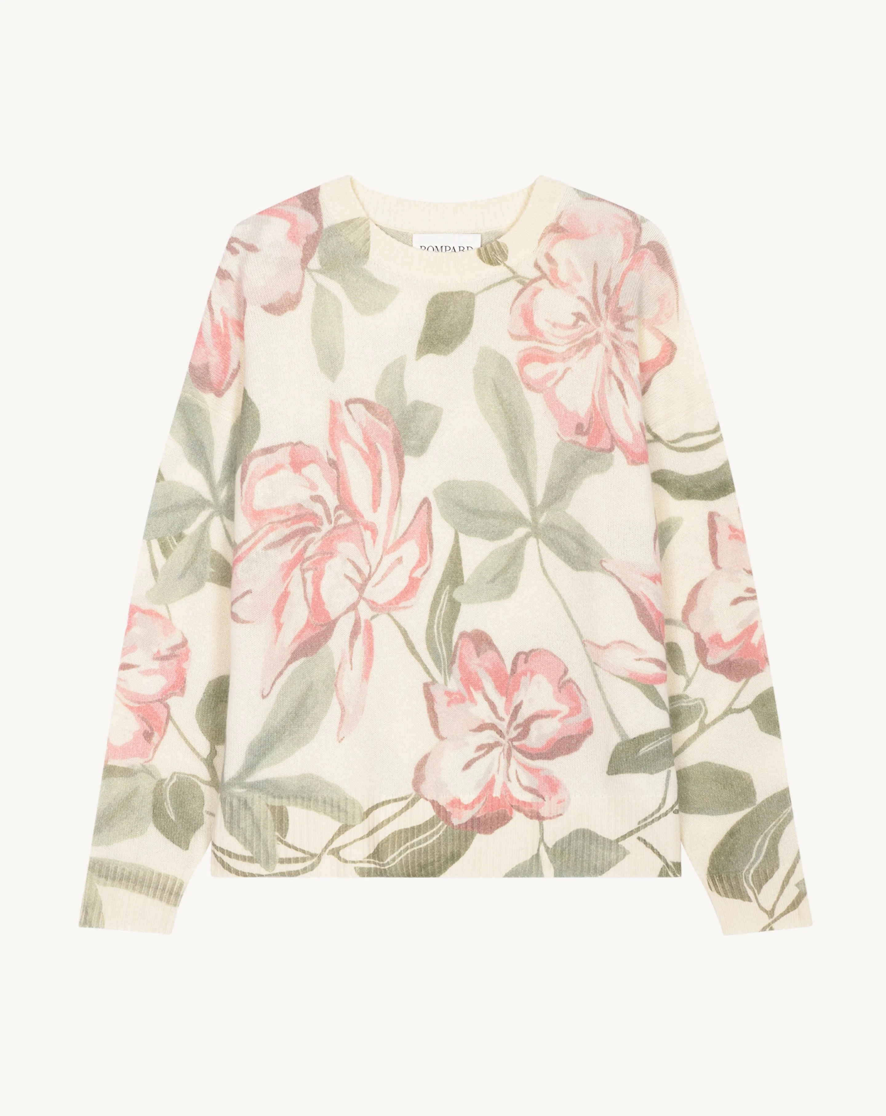 Col rond oversized imprimé - Image 5