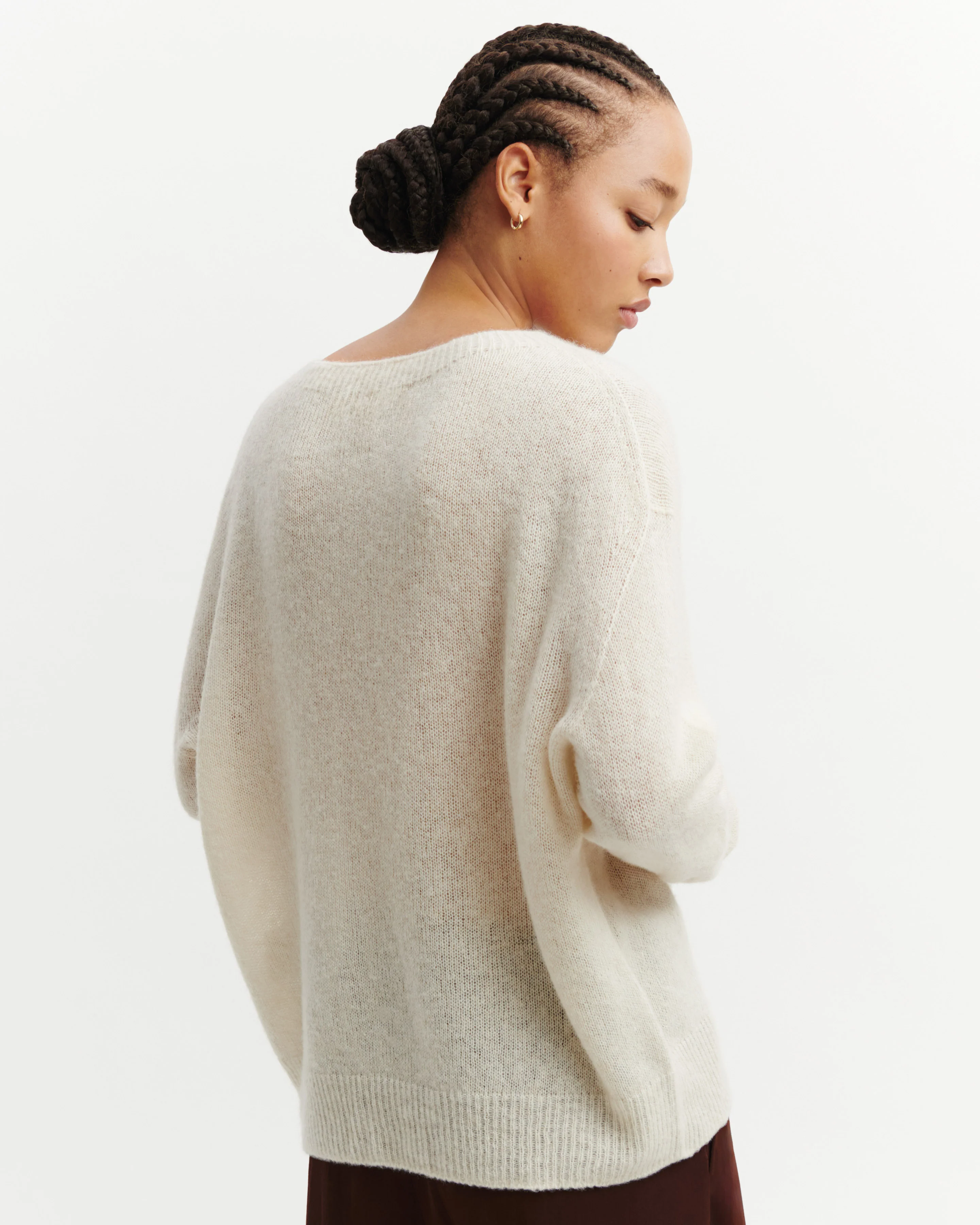 Col rond oversized plume - Image 3