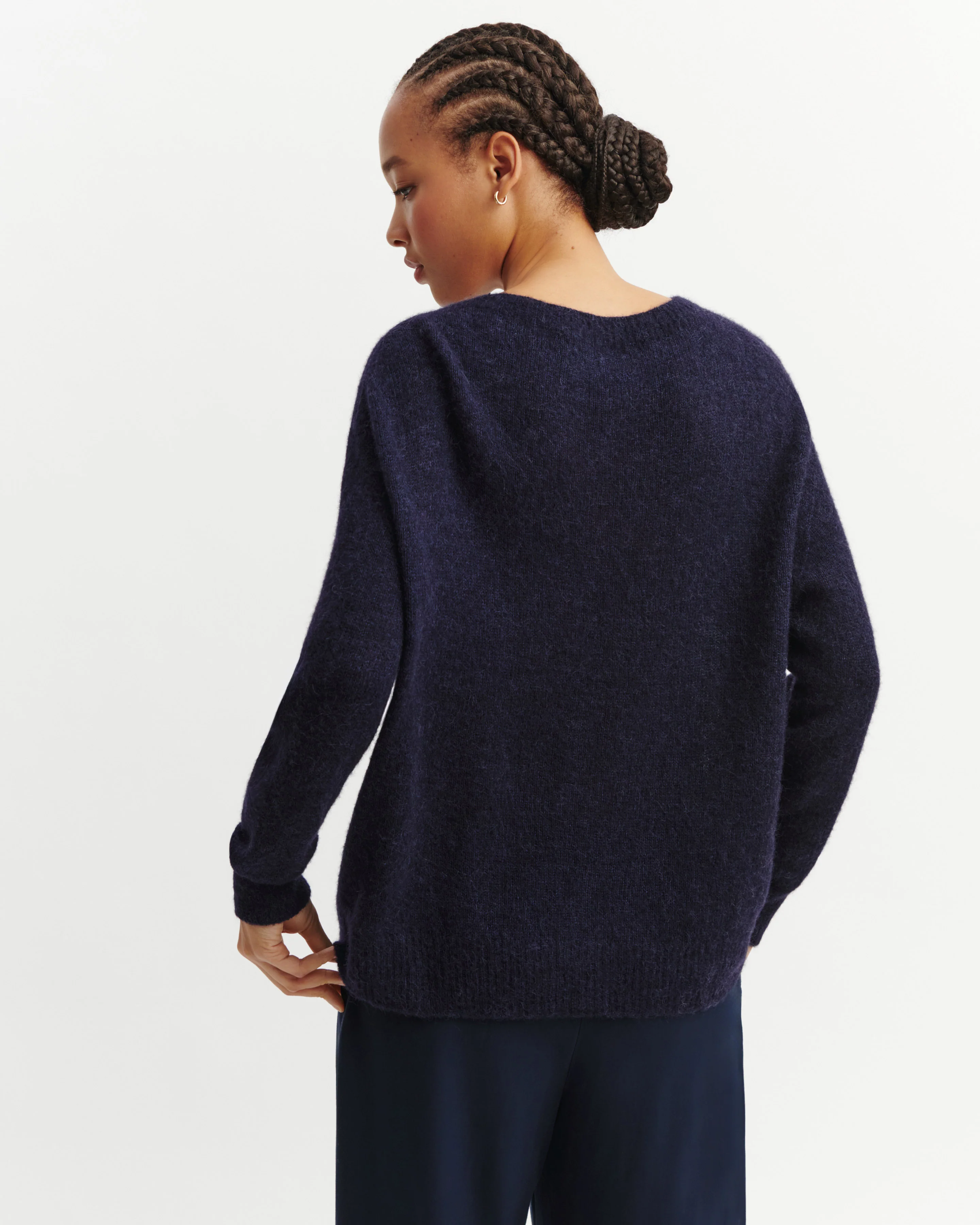 Col rond oversized plume - Image 3