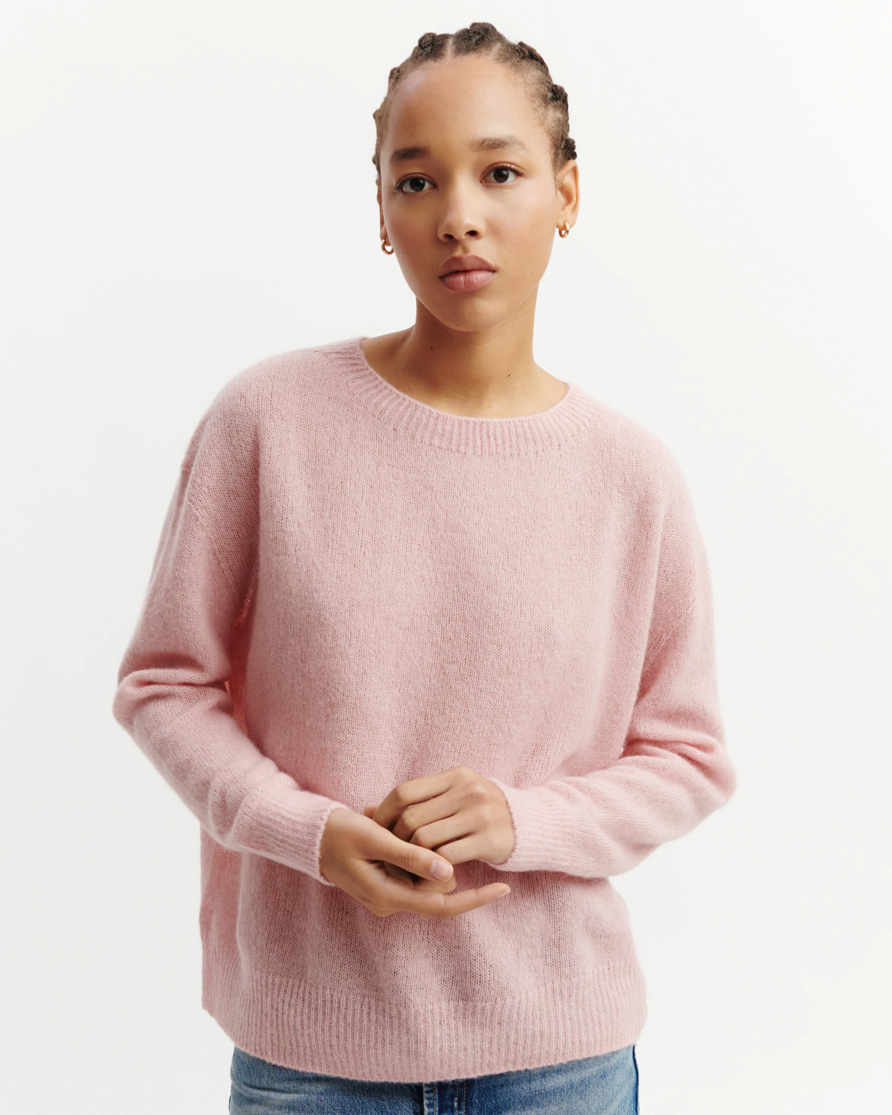 Col rond oversized plume - Image 2