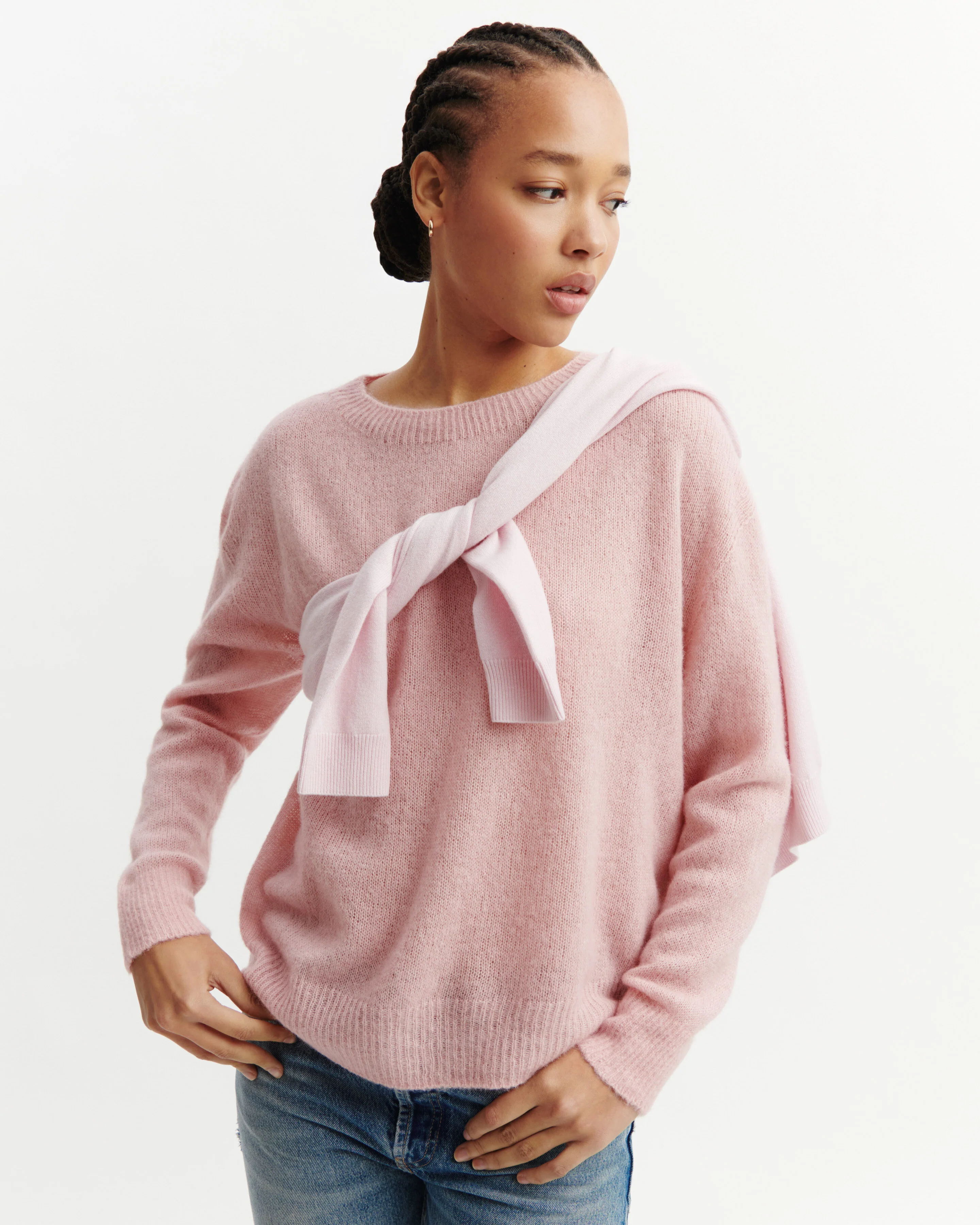 Col rond oversized plume - Image 4