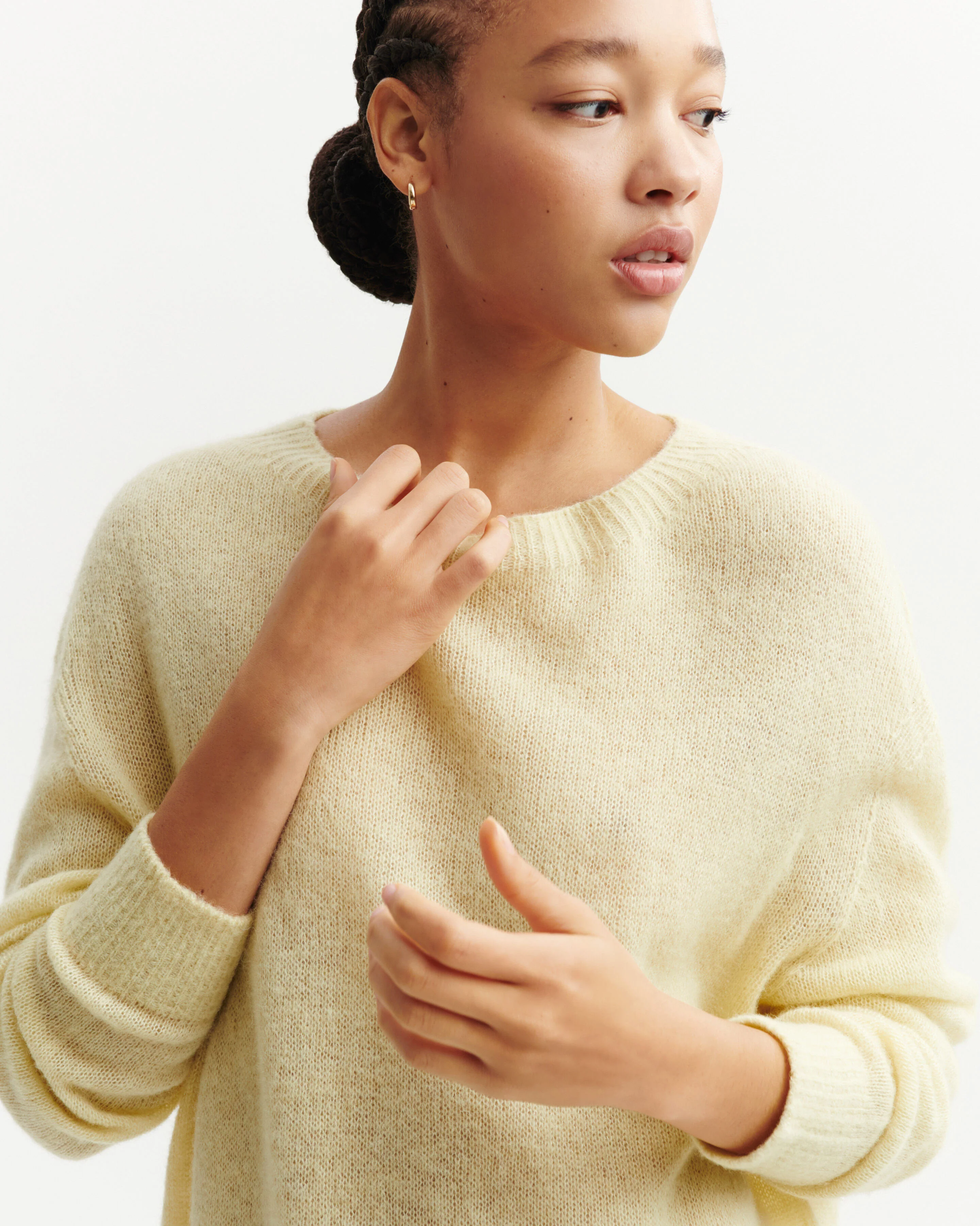 Col rond oversized plume - Image 4