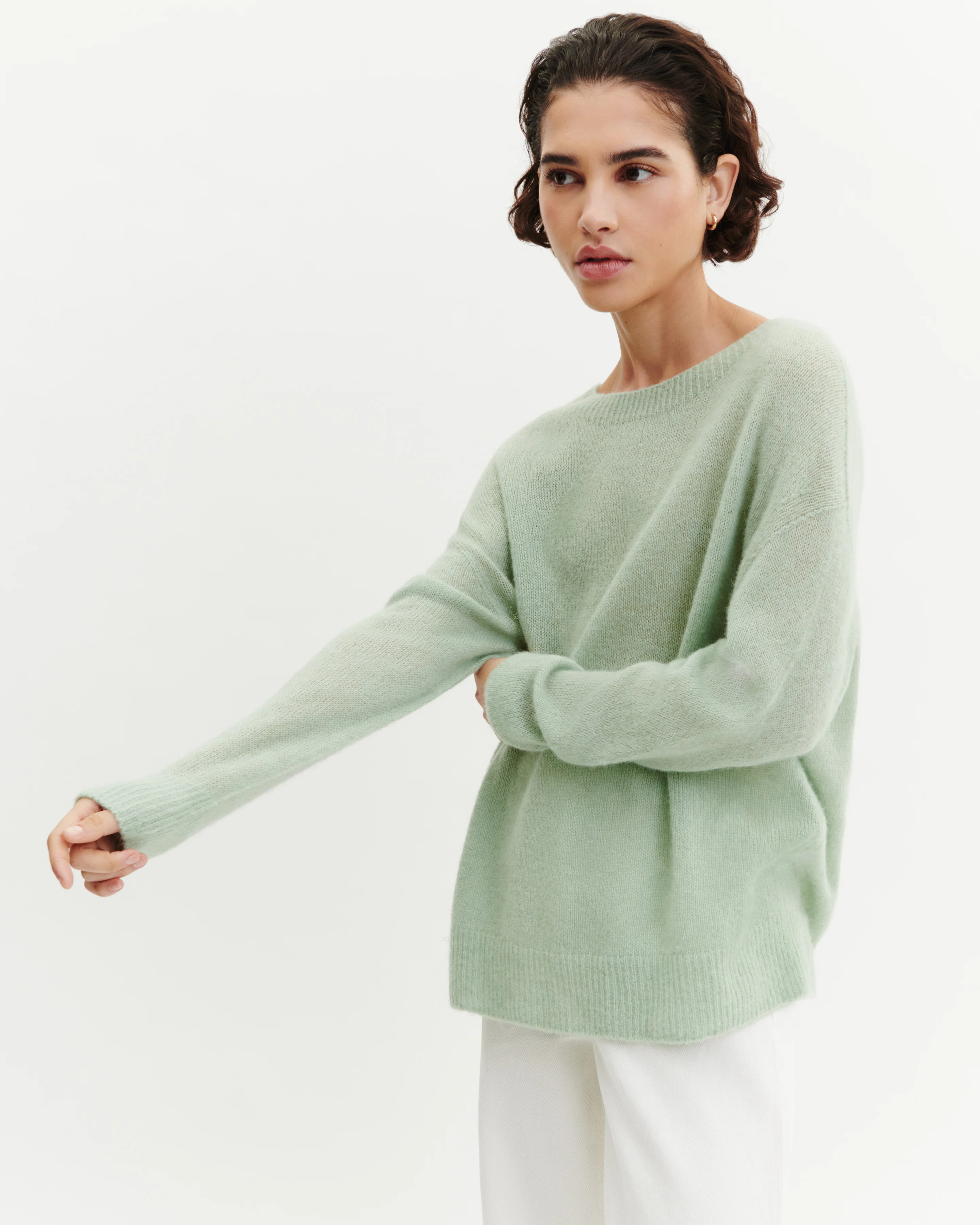 Col rond oversized plume - Image 2