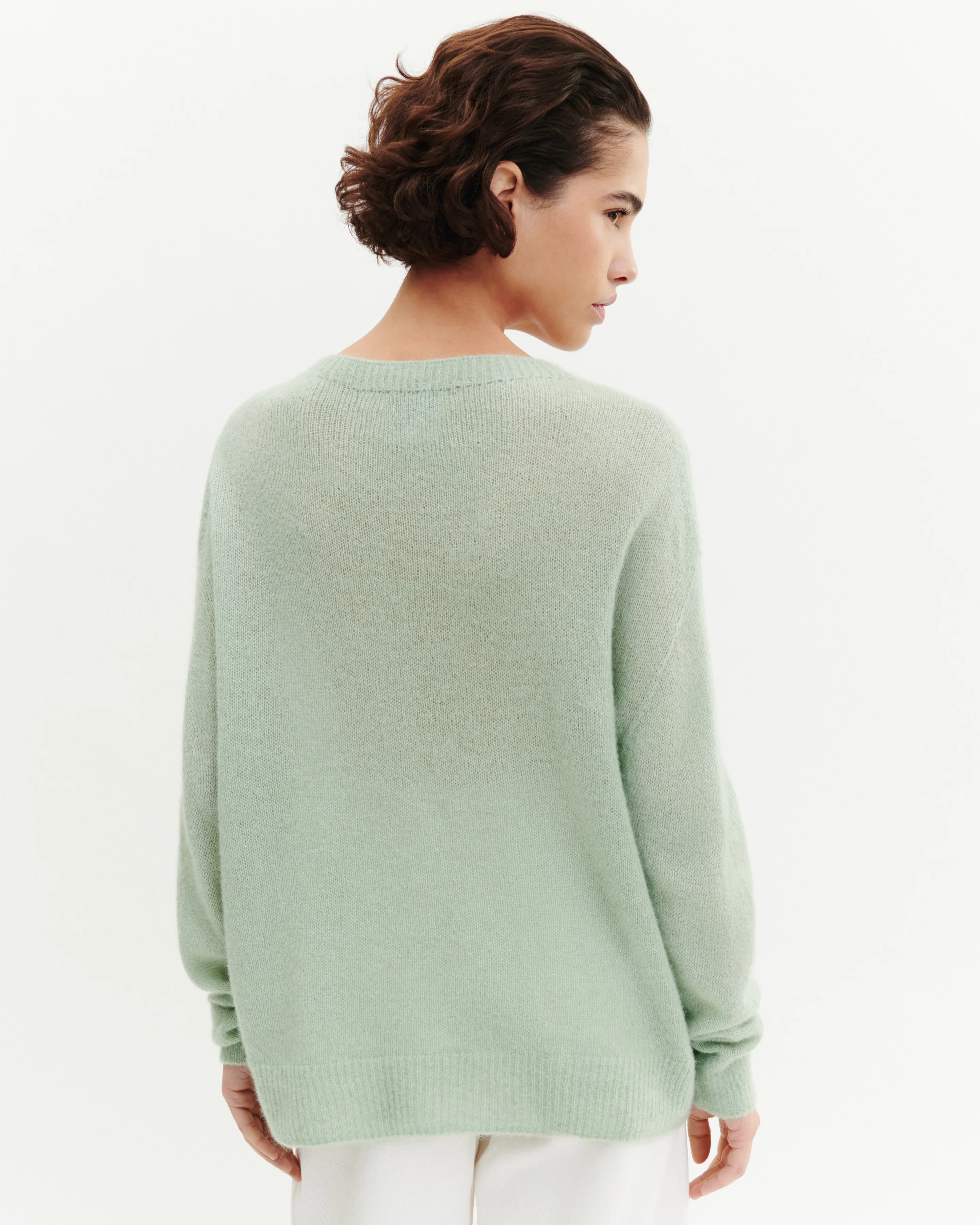 Col rond oversized plume - Image 3