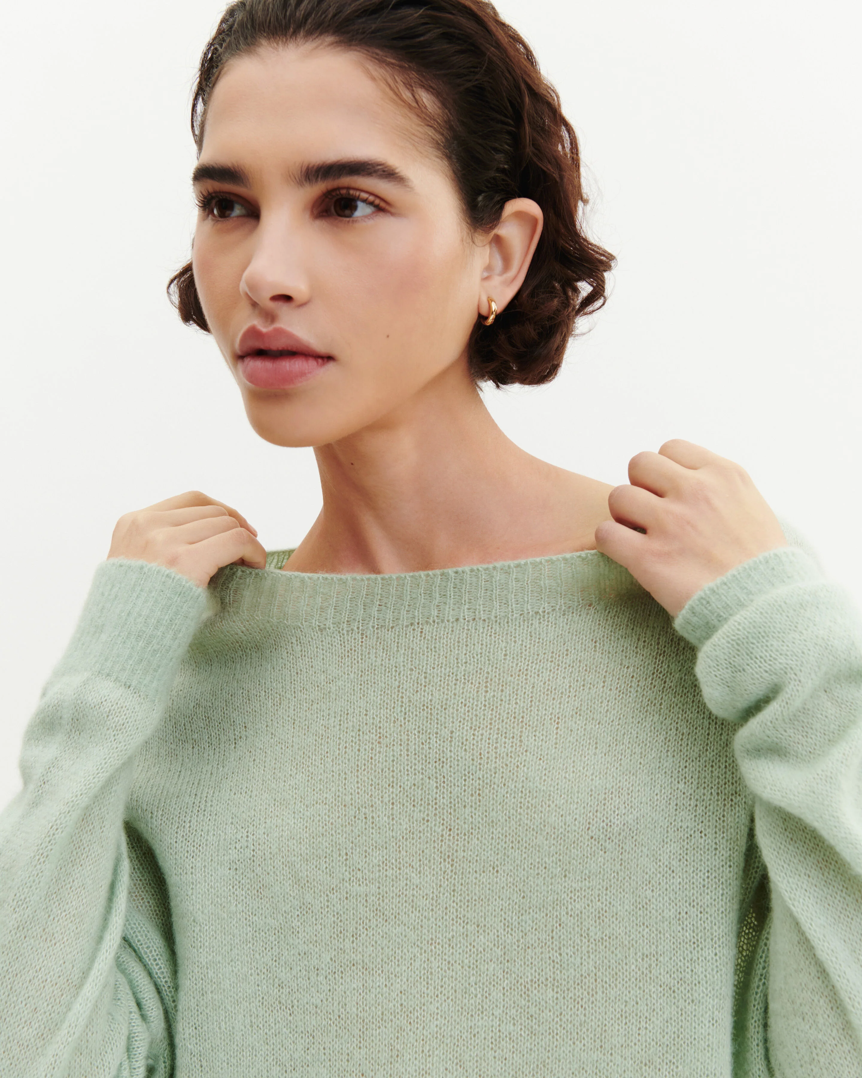 Col rond oversized plume - Image 4