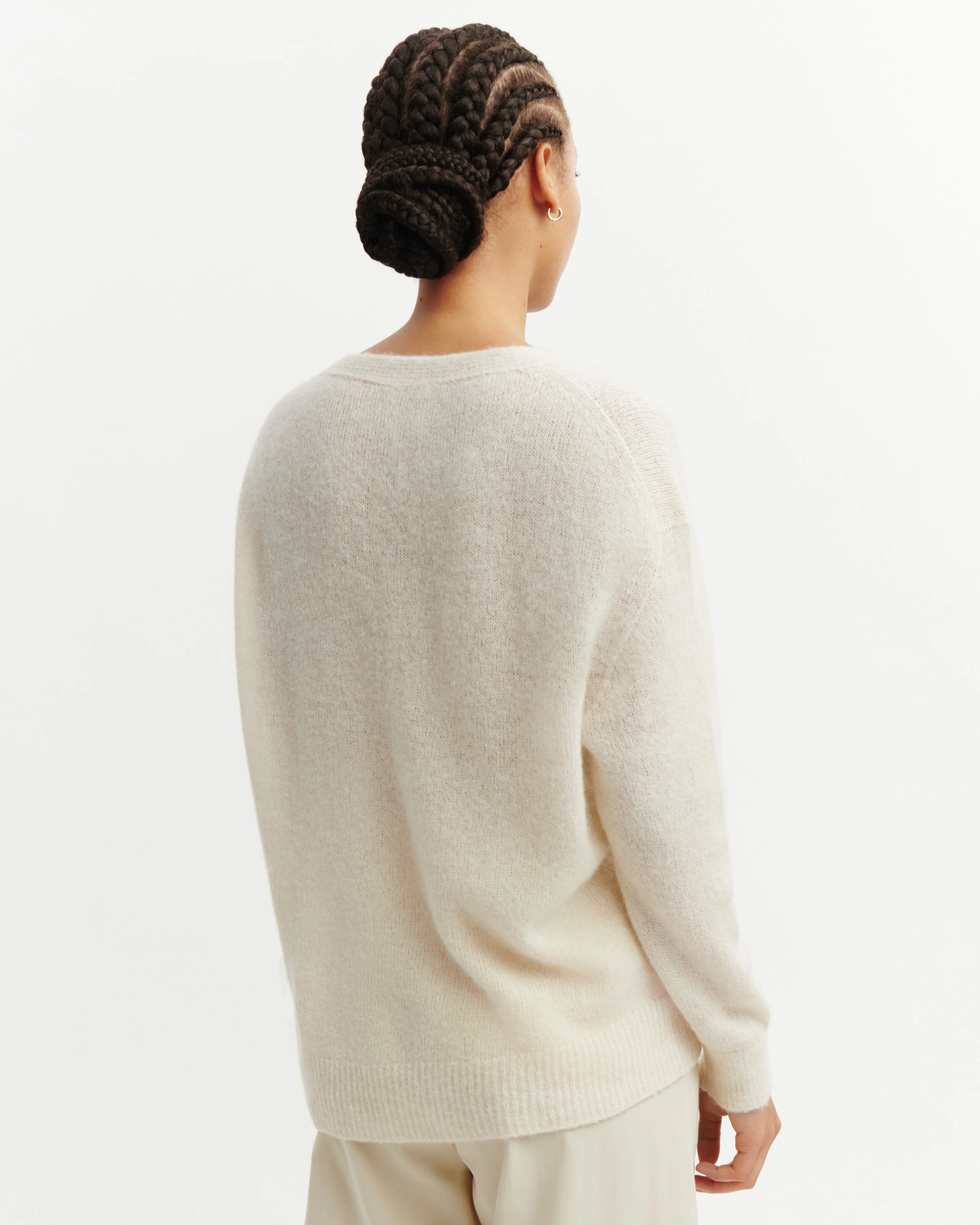 Col V maille plume - Image 3