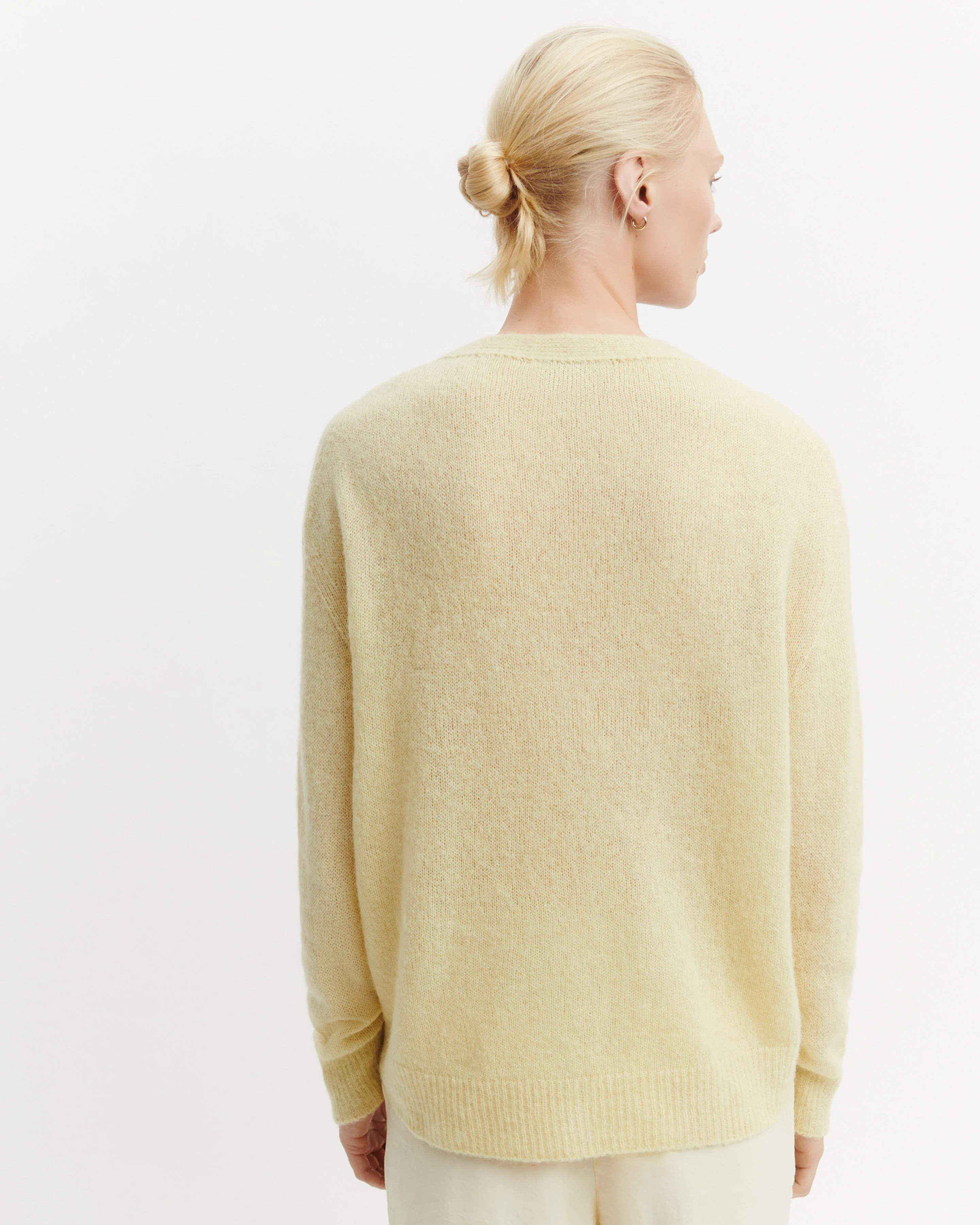 Col V maille plume - Image 3
