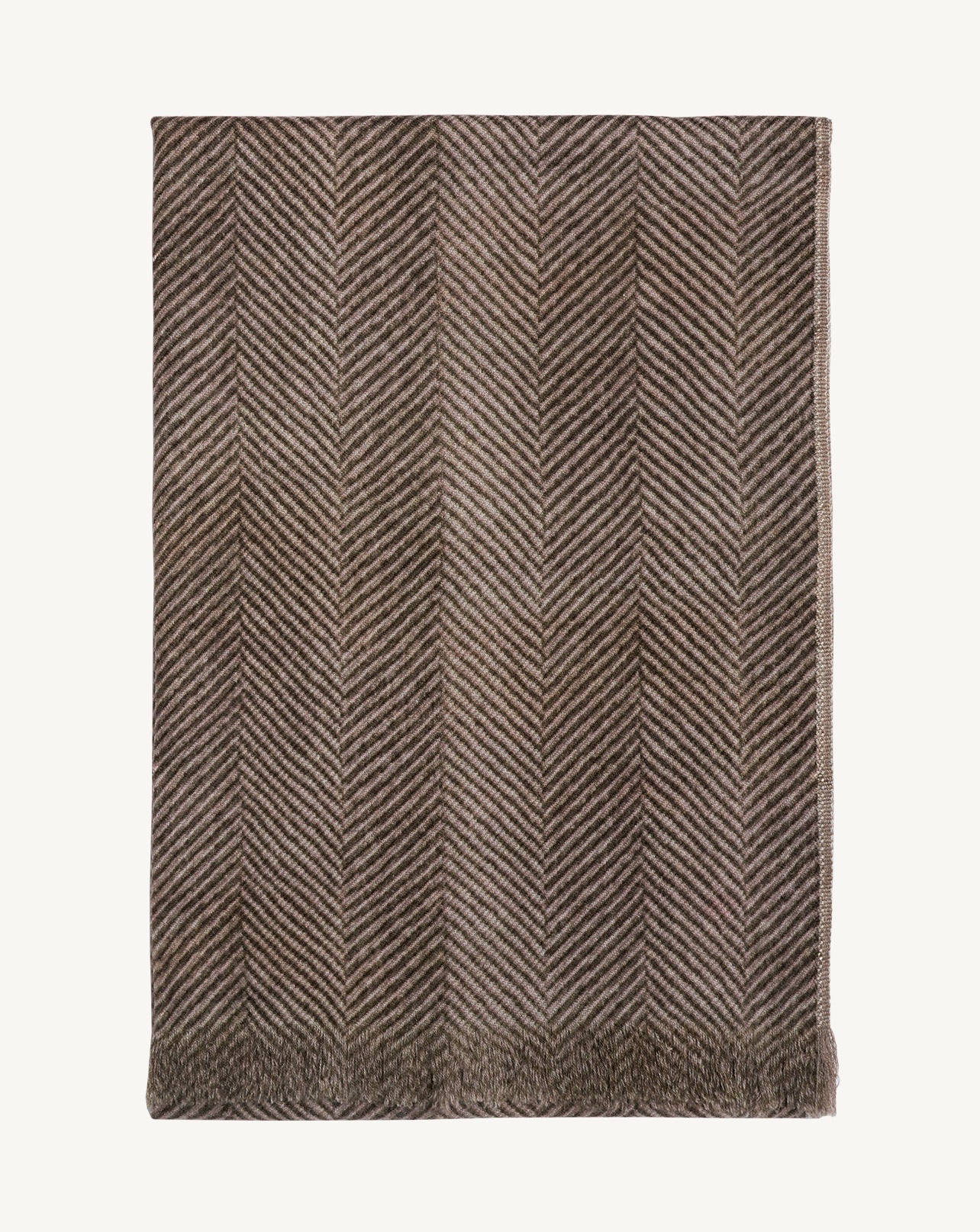 Étole imprimée chevrons
