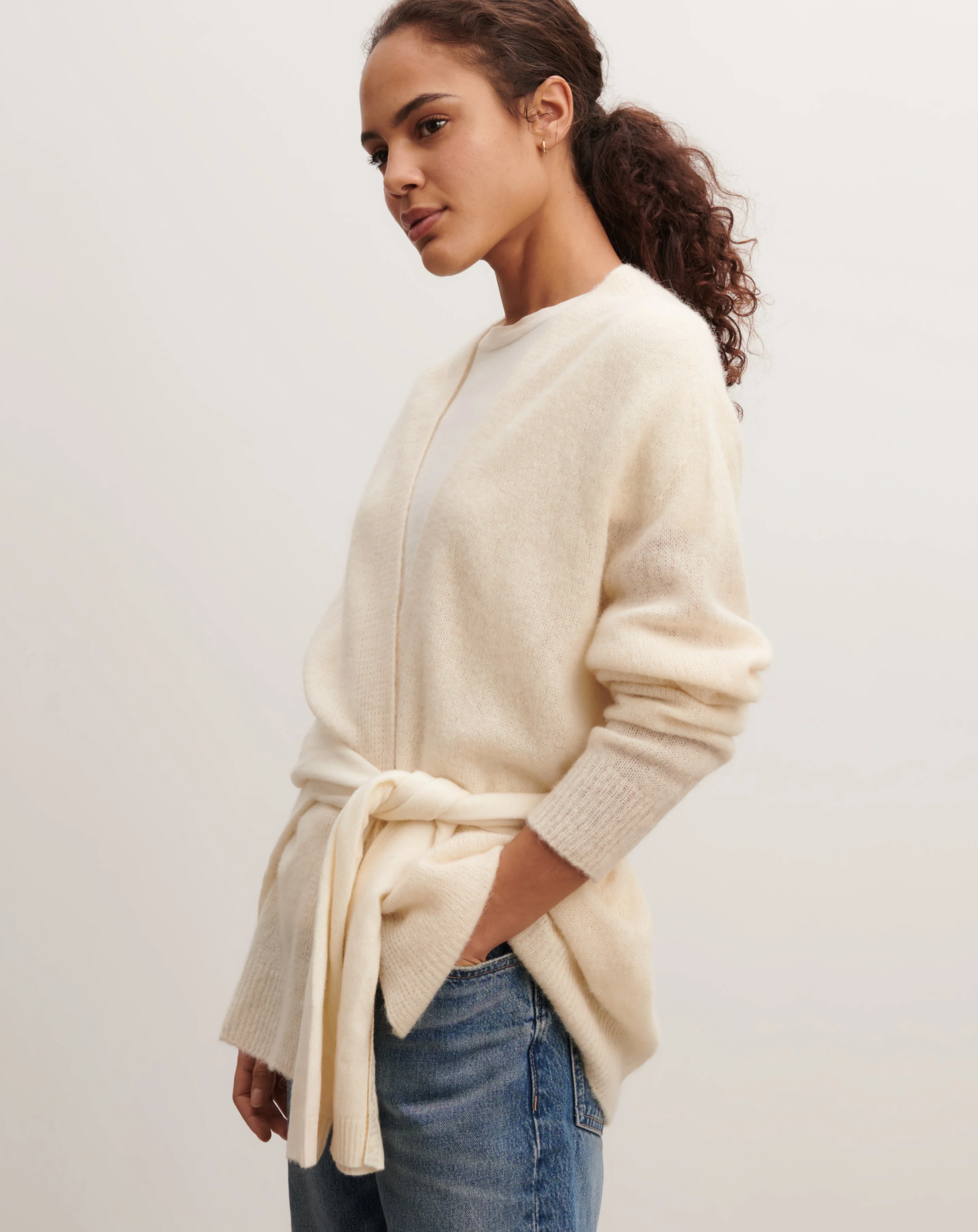 Gilet maille plume - Image 2
