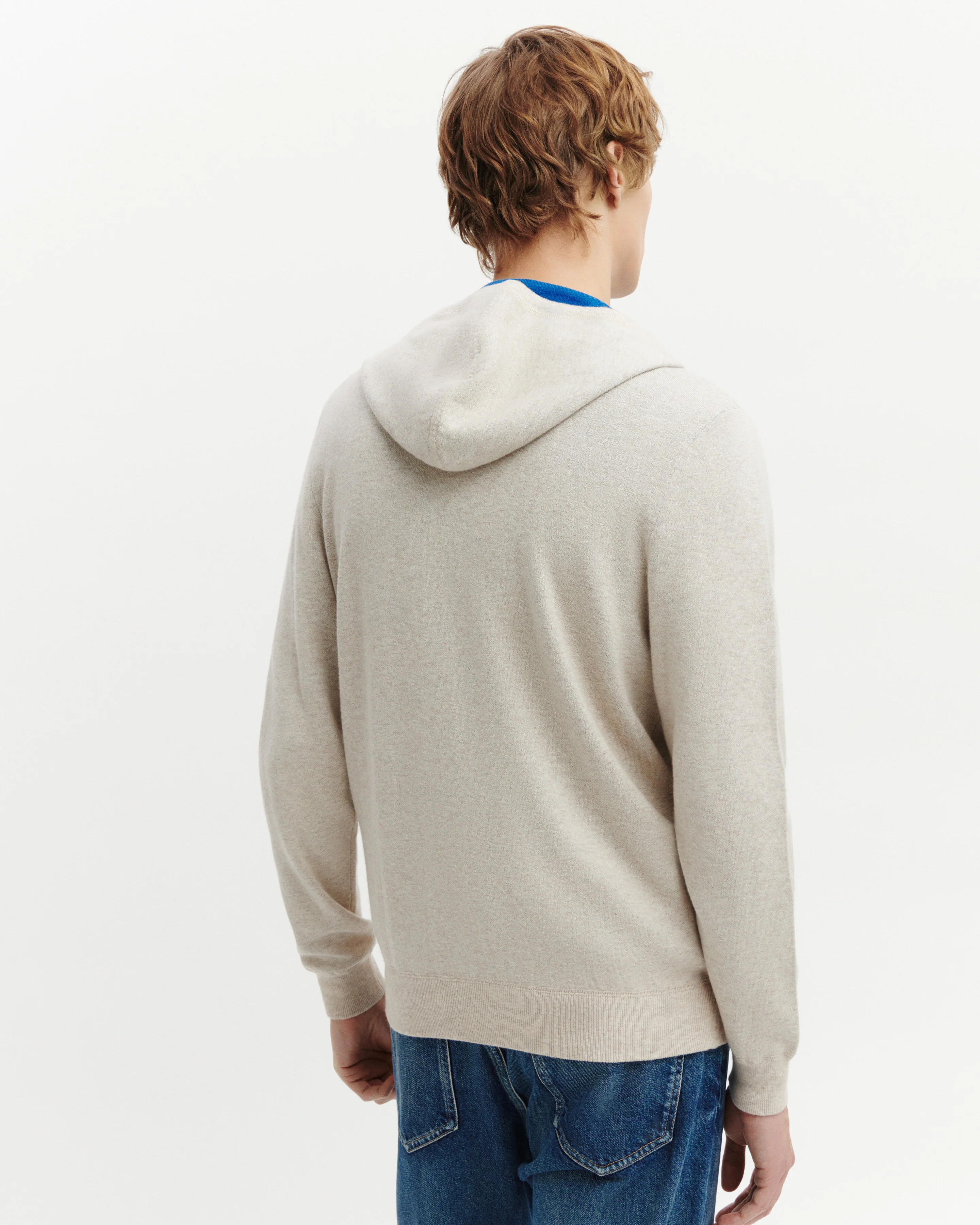 Hoodie zippé double face - Image 3