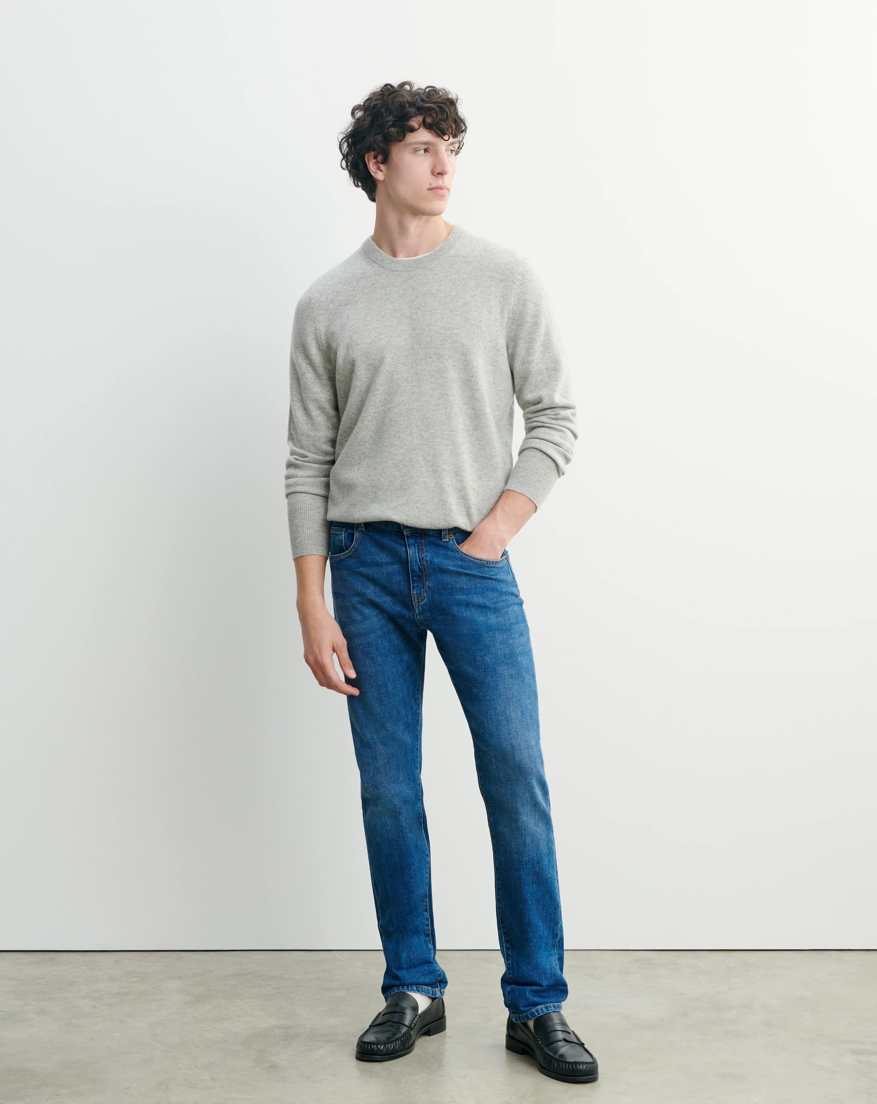 Jean denim délavé