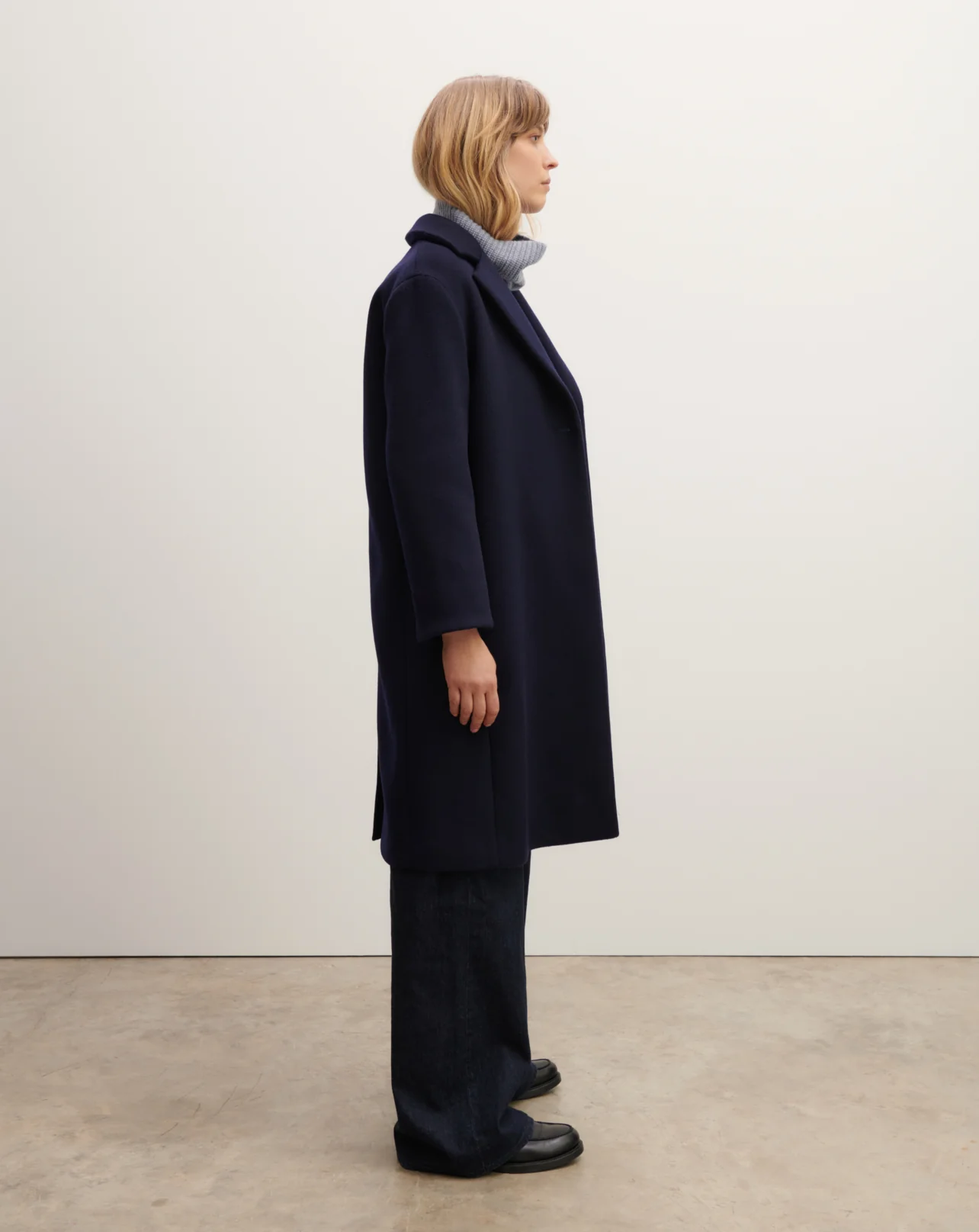 Manteau long double face - Image 2
