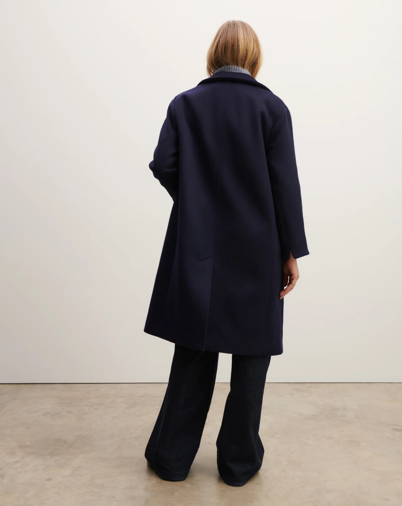 Manteau long double face - Image 3