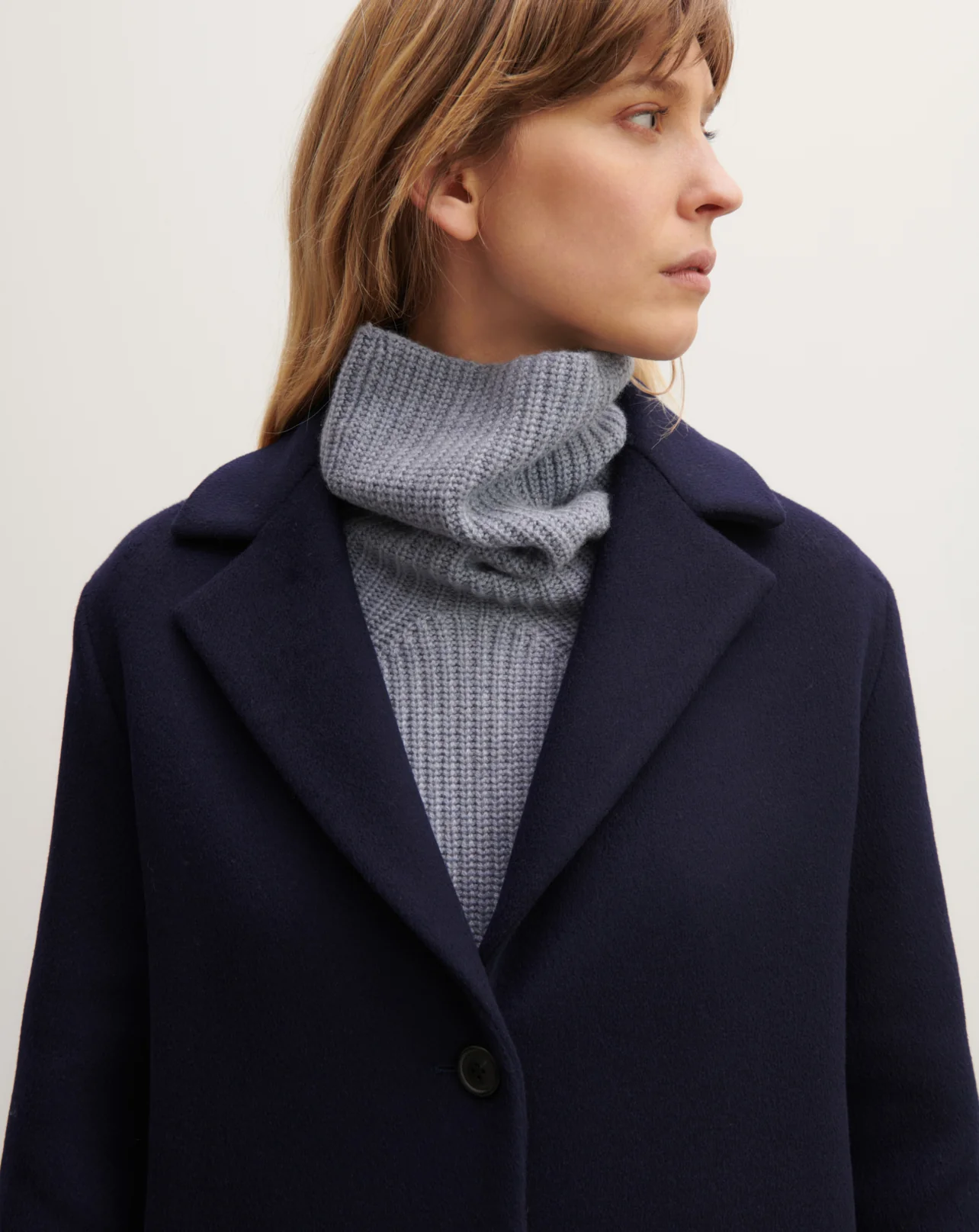 Manteau long double face - Image 4