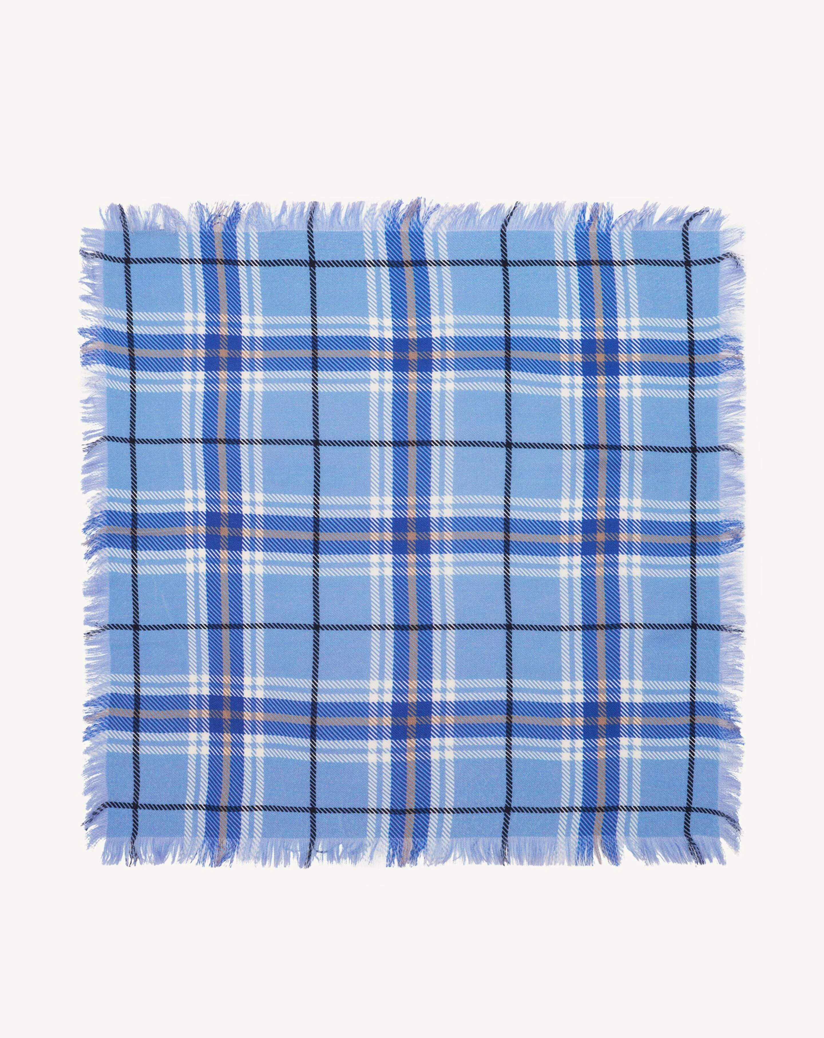 Mini carré imprimé tartan - Image 3
