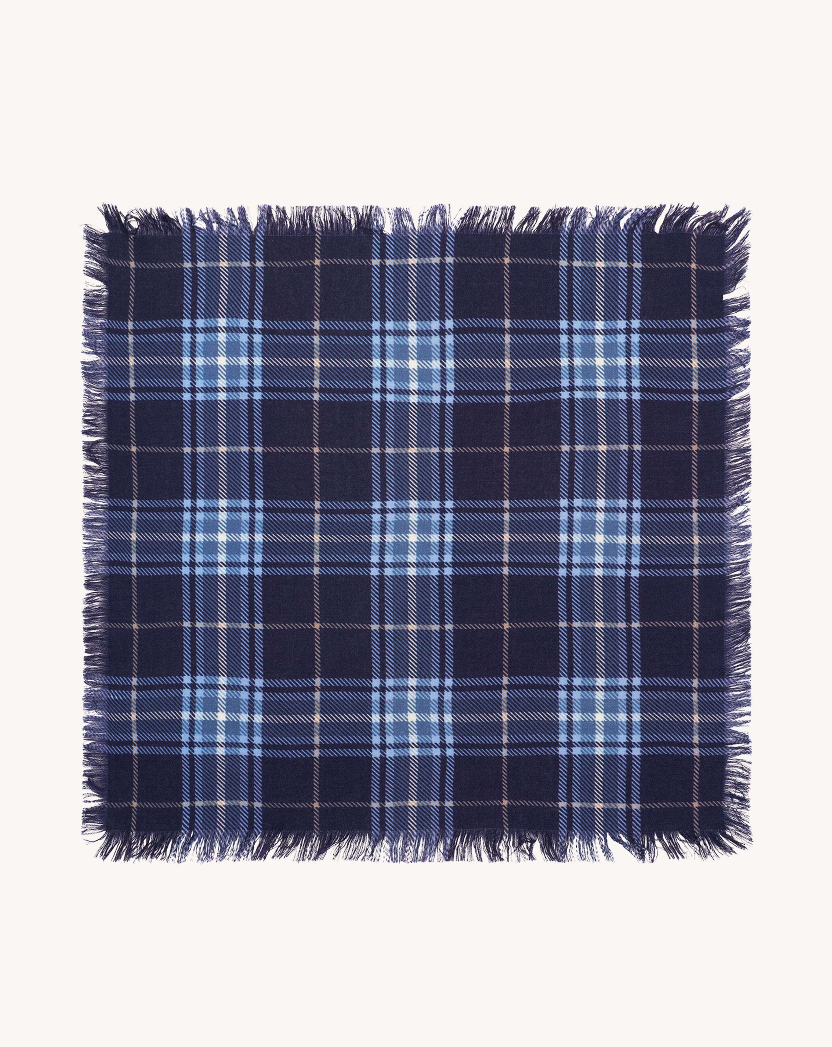 Mini carré imprimé tartan - Image 3