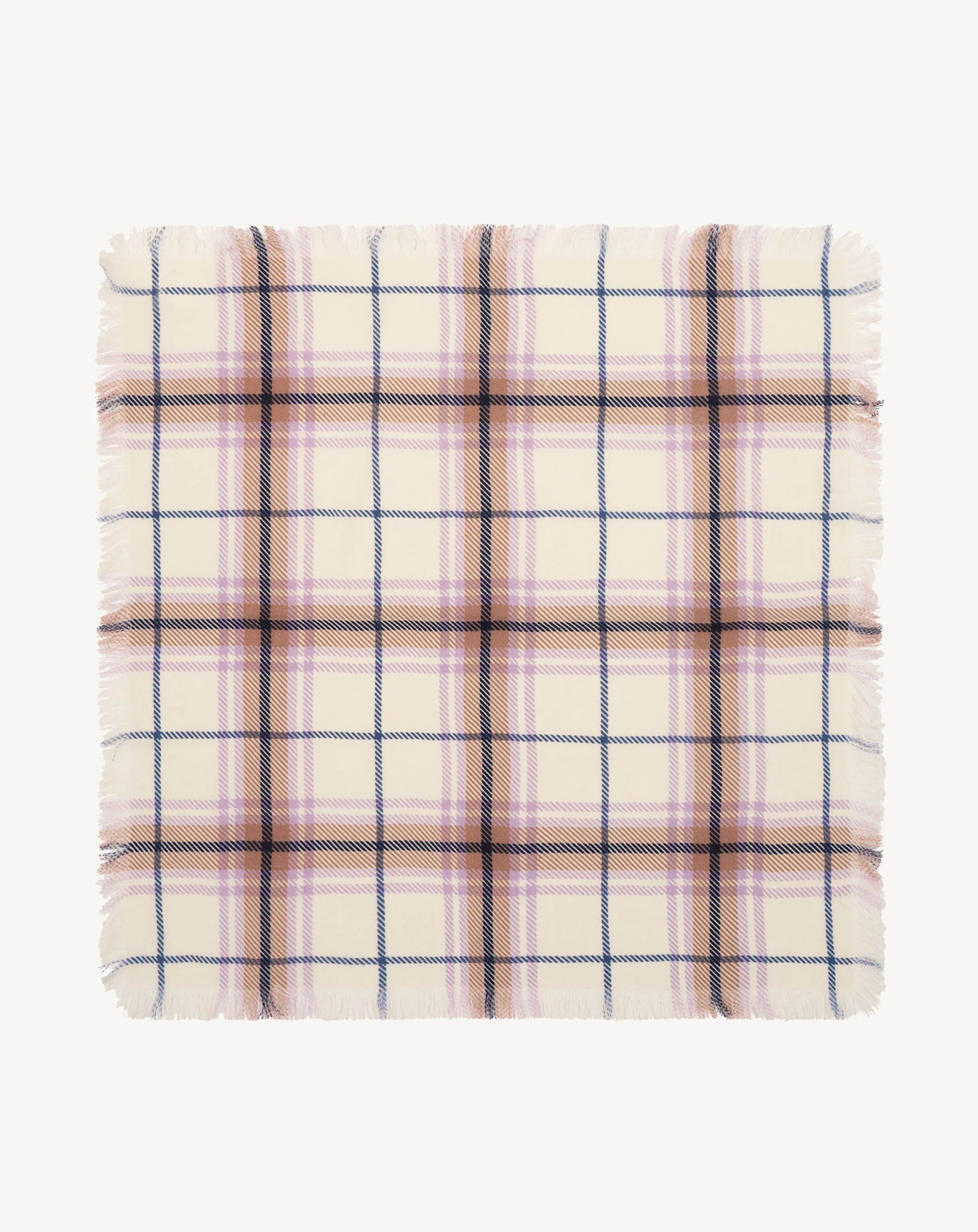 Mini carré imprimé tartan - Image 3