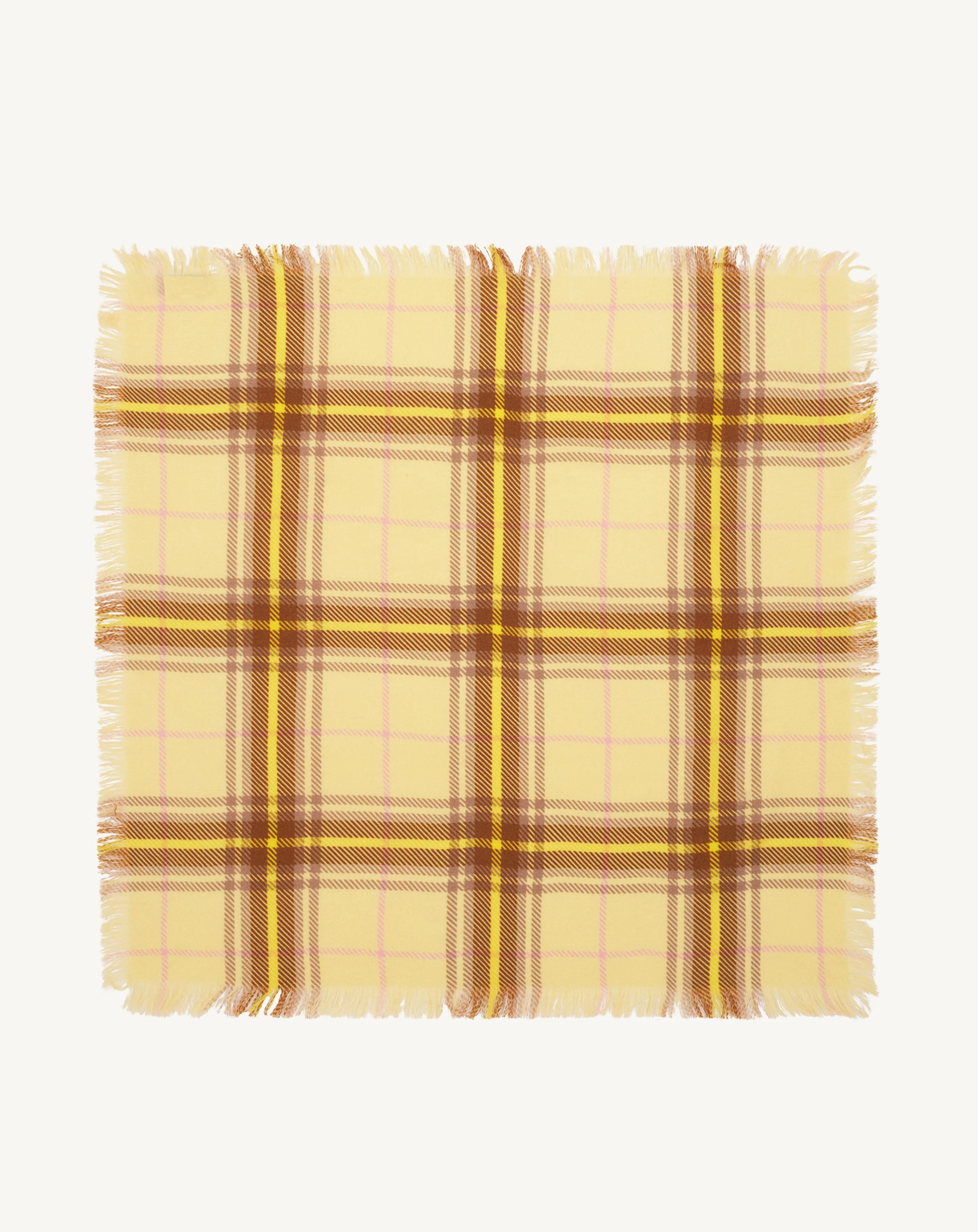 Mini carré imprimé tartan - Image 4