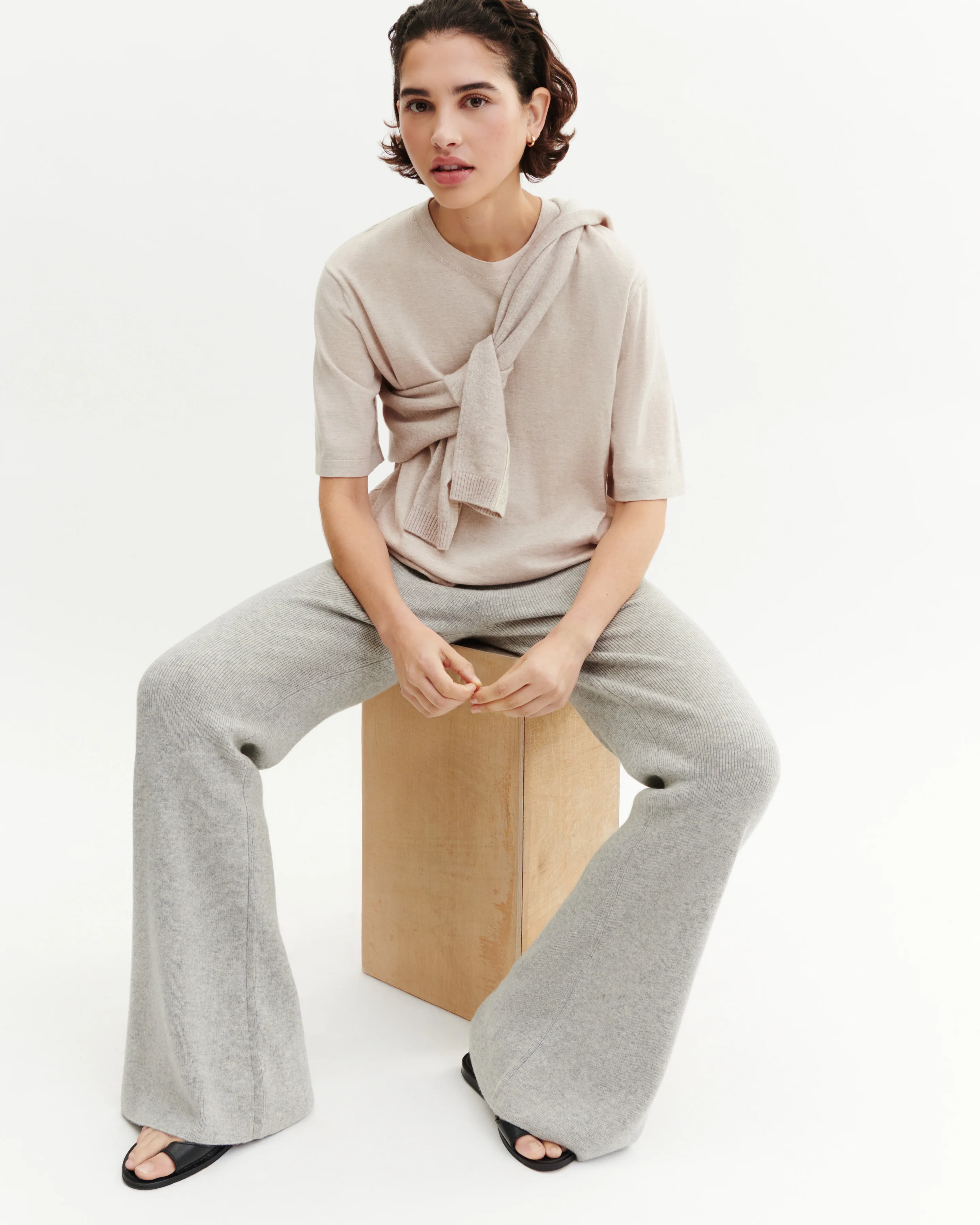 Pantalon évasé