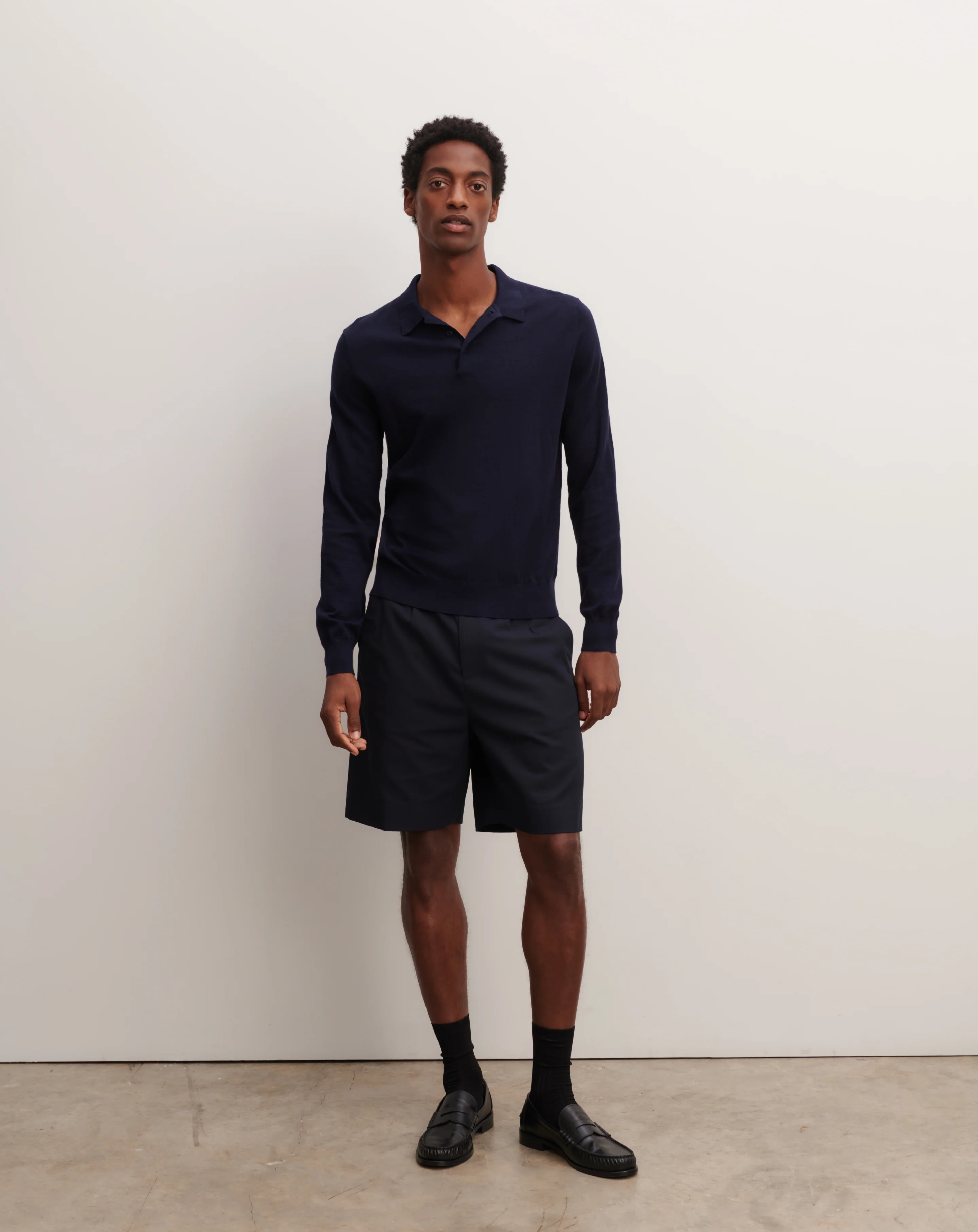 Polo manches longues