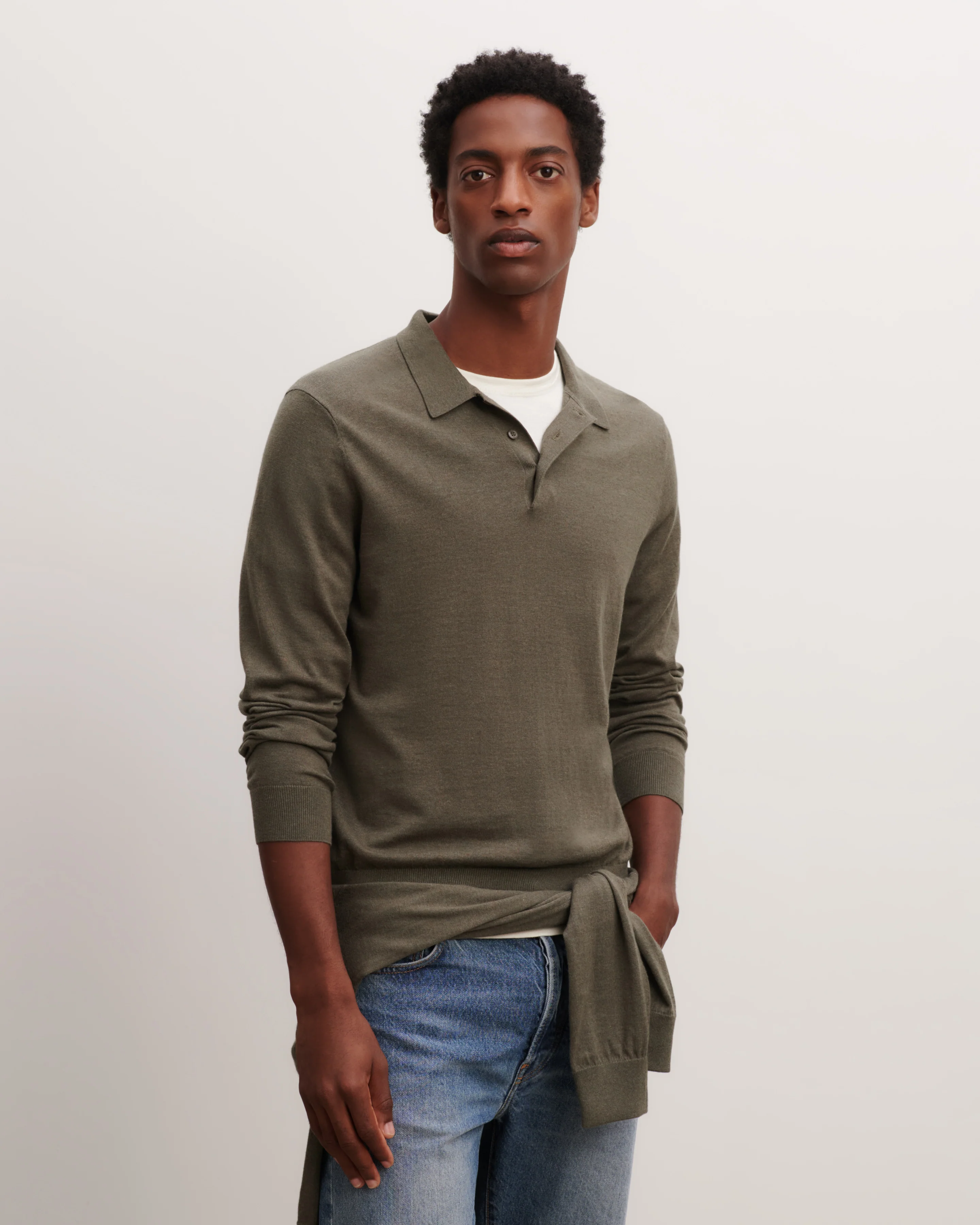 Polo manches longues