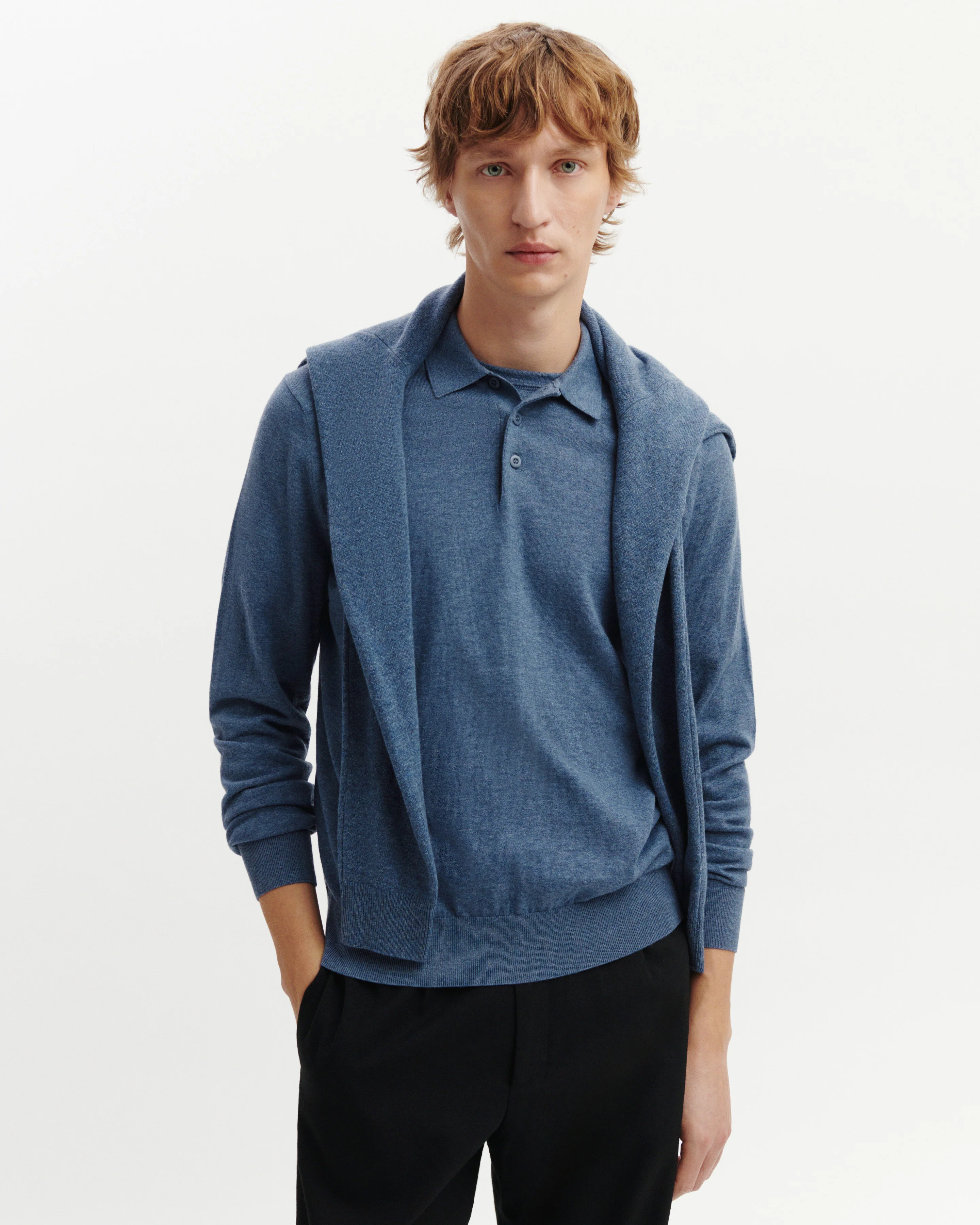 Polo manches longues