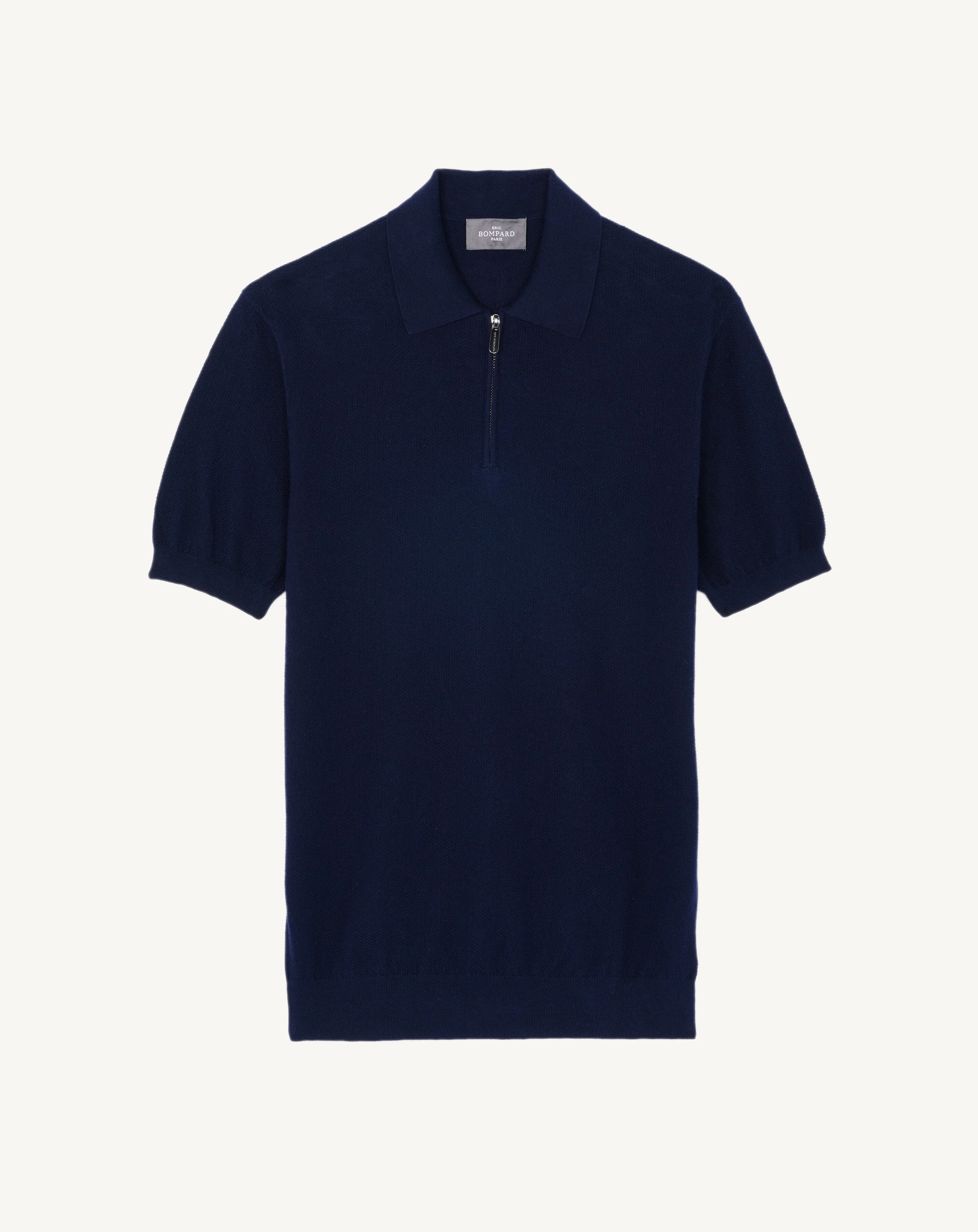 Polo piqué col zippé - Image 5