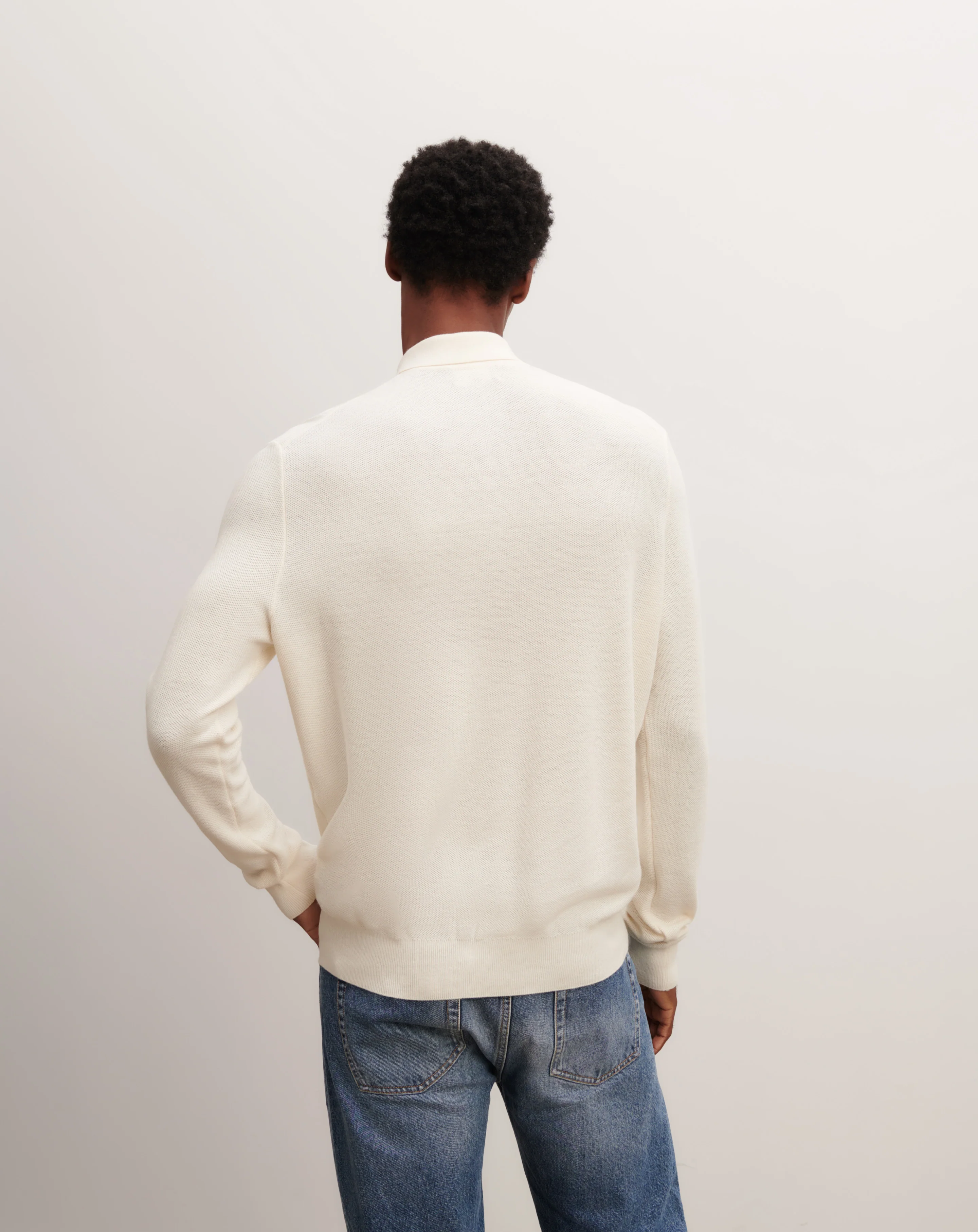 Polo piqué zippé - Image 3