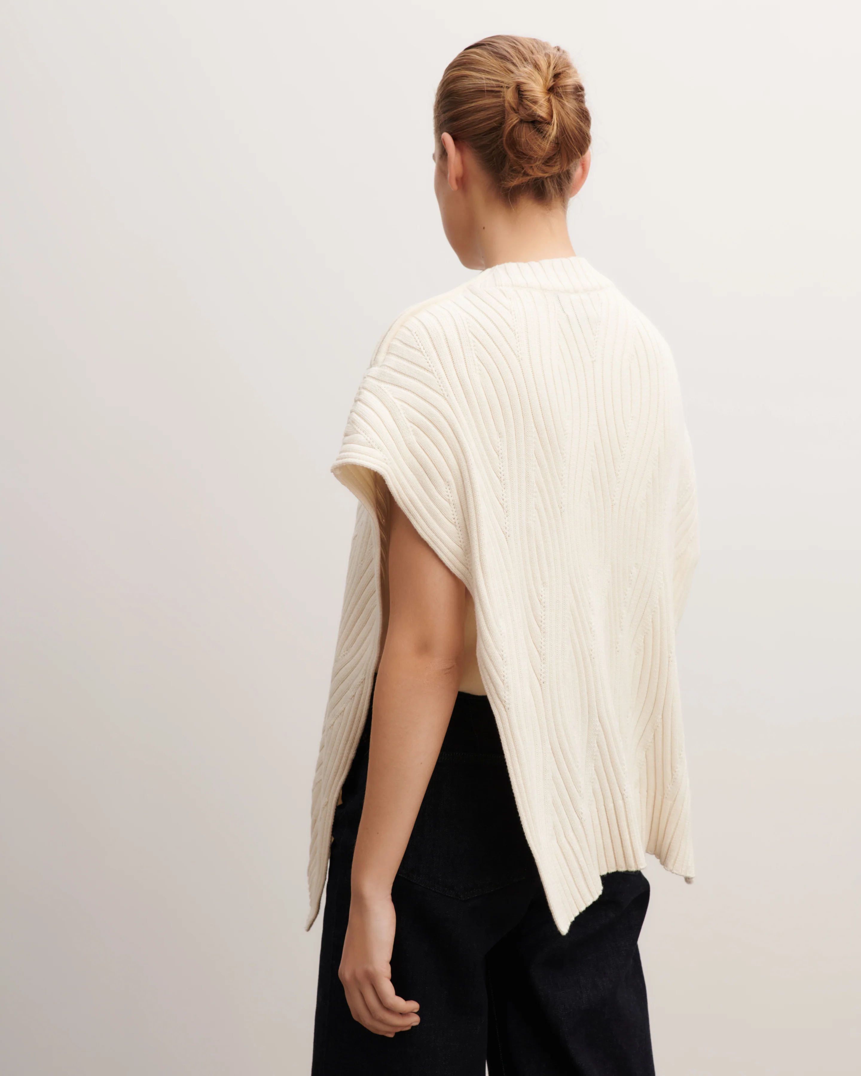 Poncho à torsades - Image 3