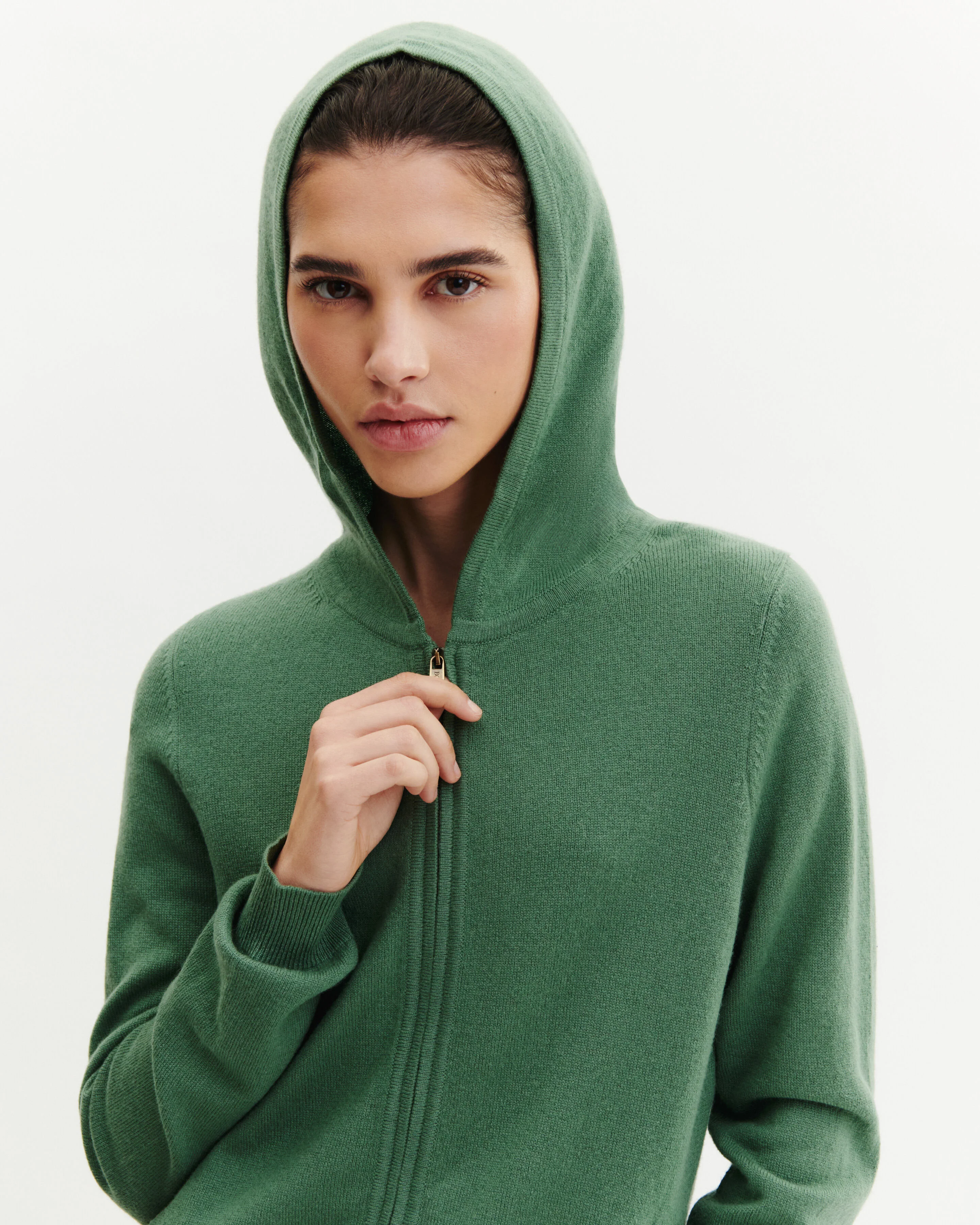 Pull à capuche zippé - Image 3