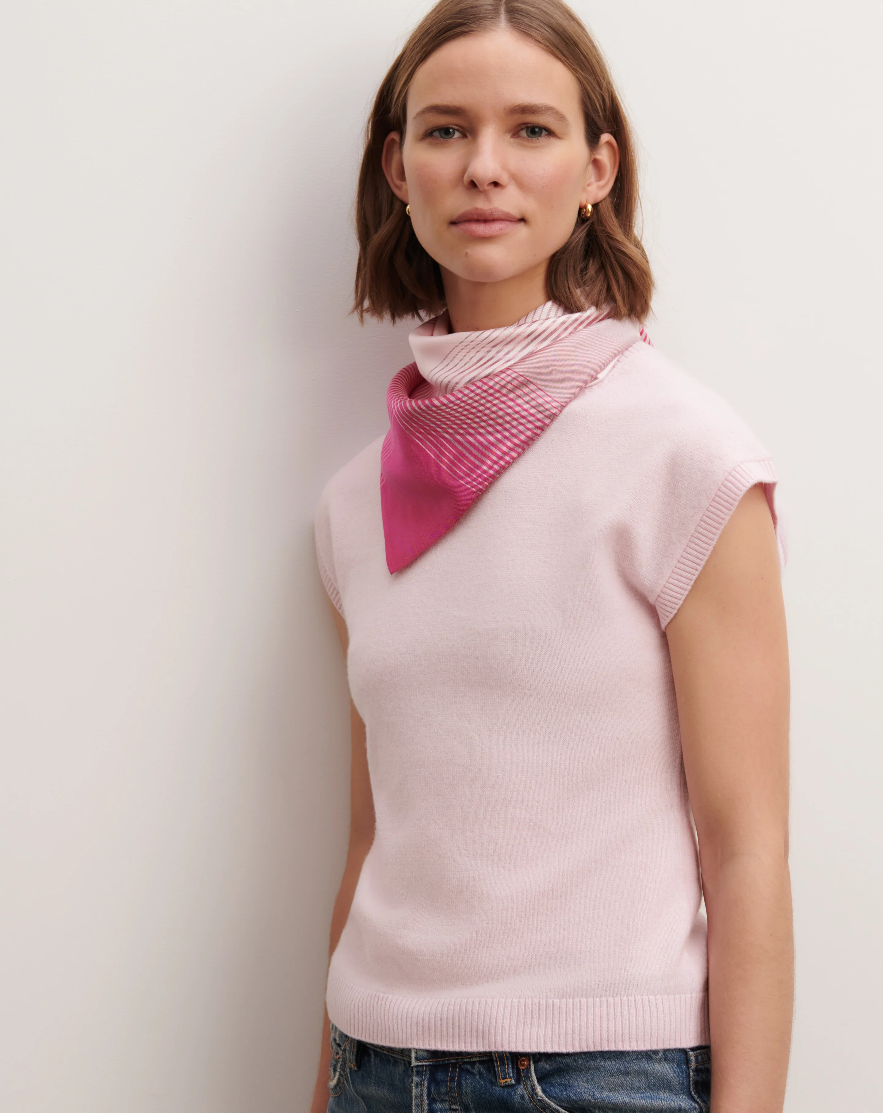 Pull à petites manches