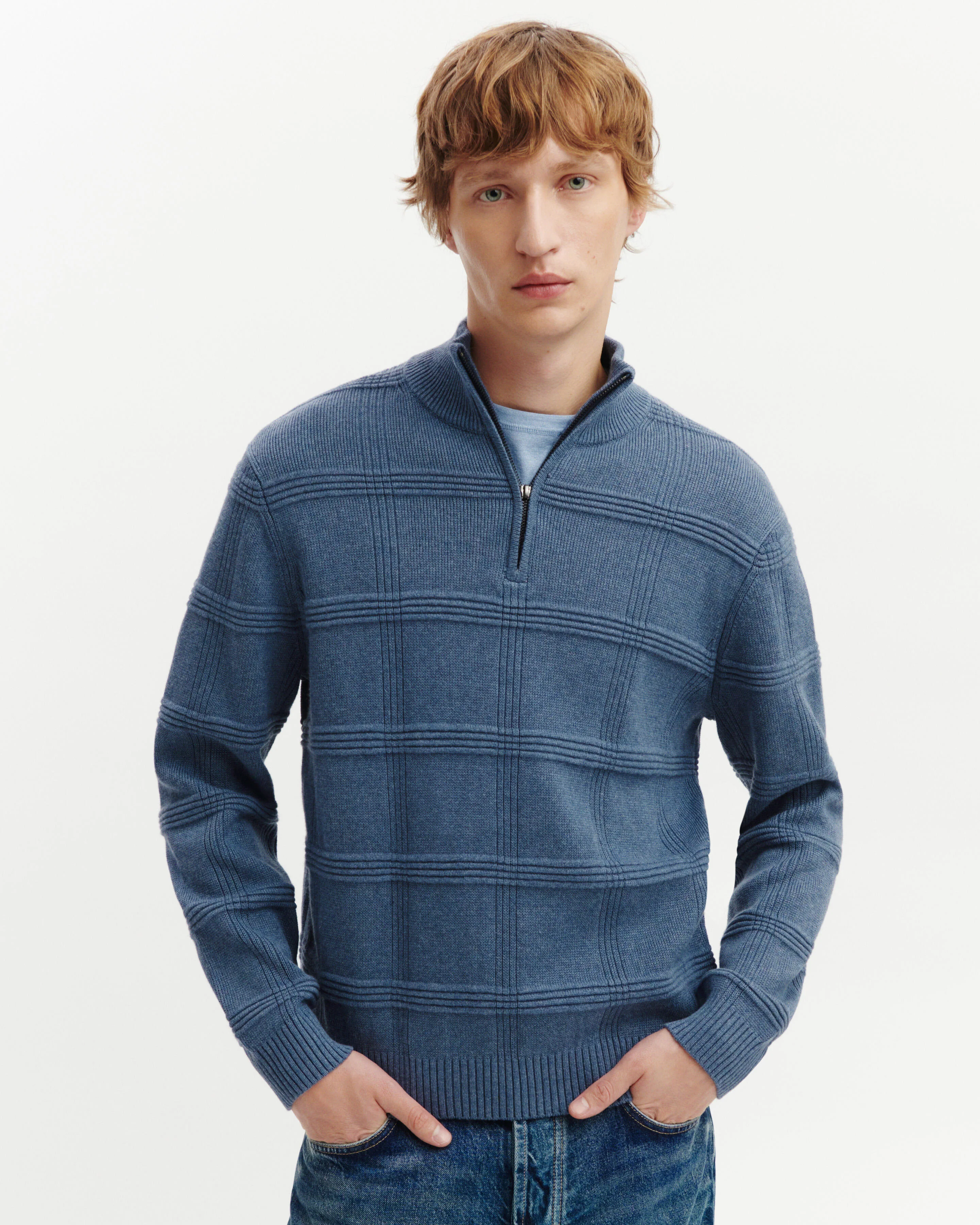 Pull camionneur ottoman