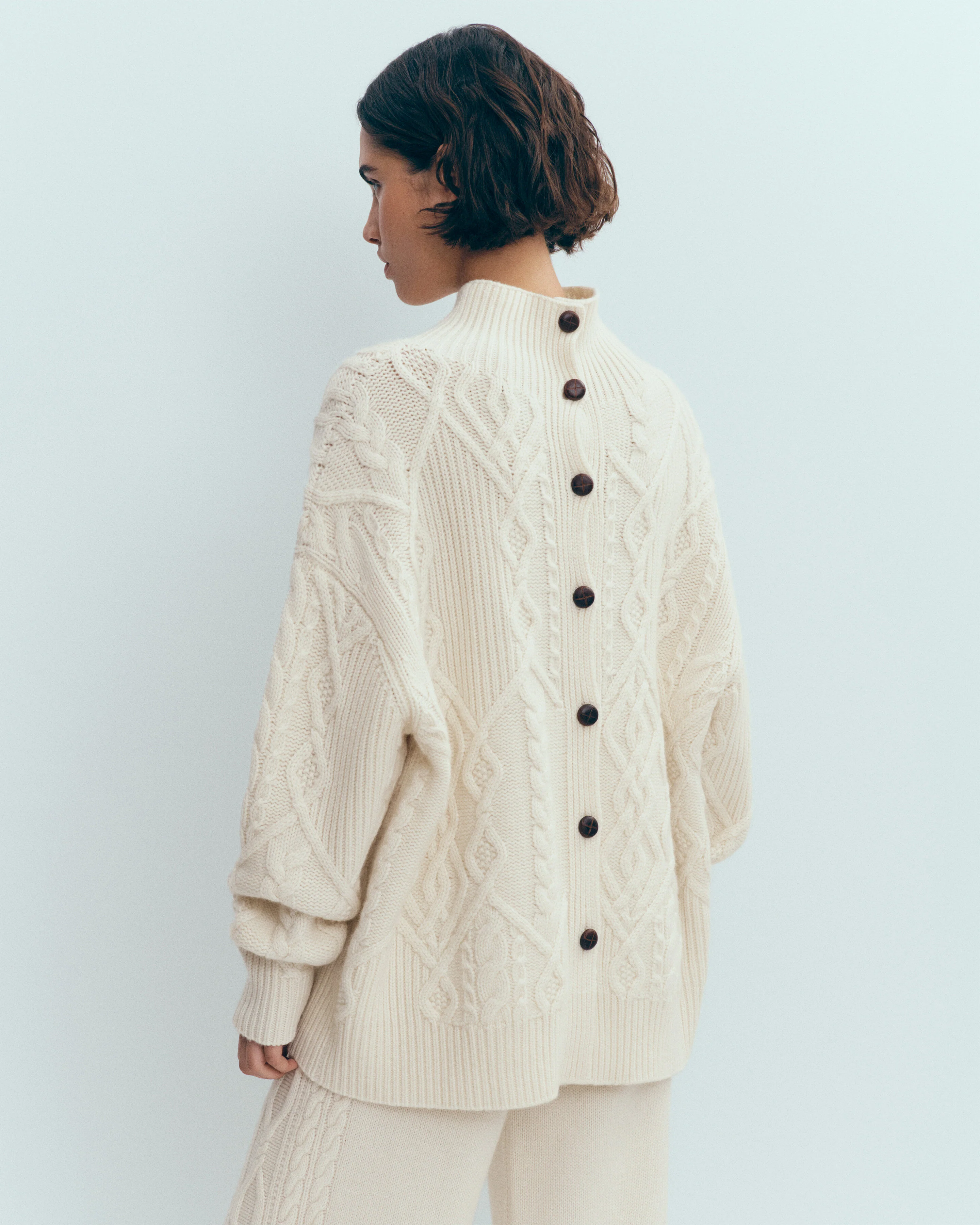 Pull col montant torsadé - Image 5