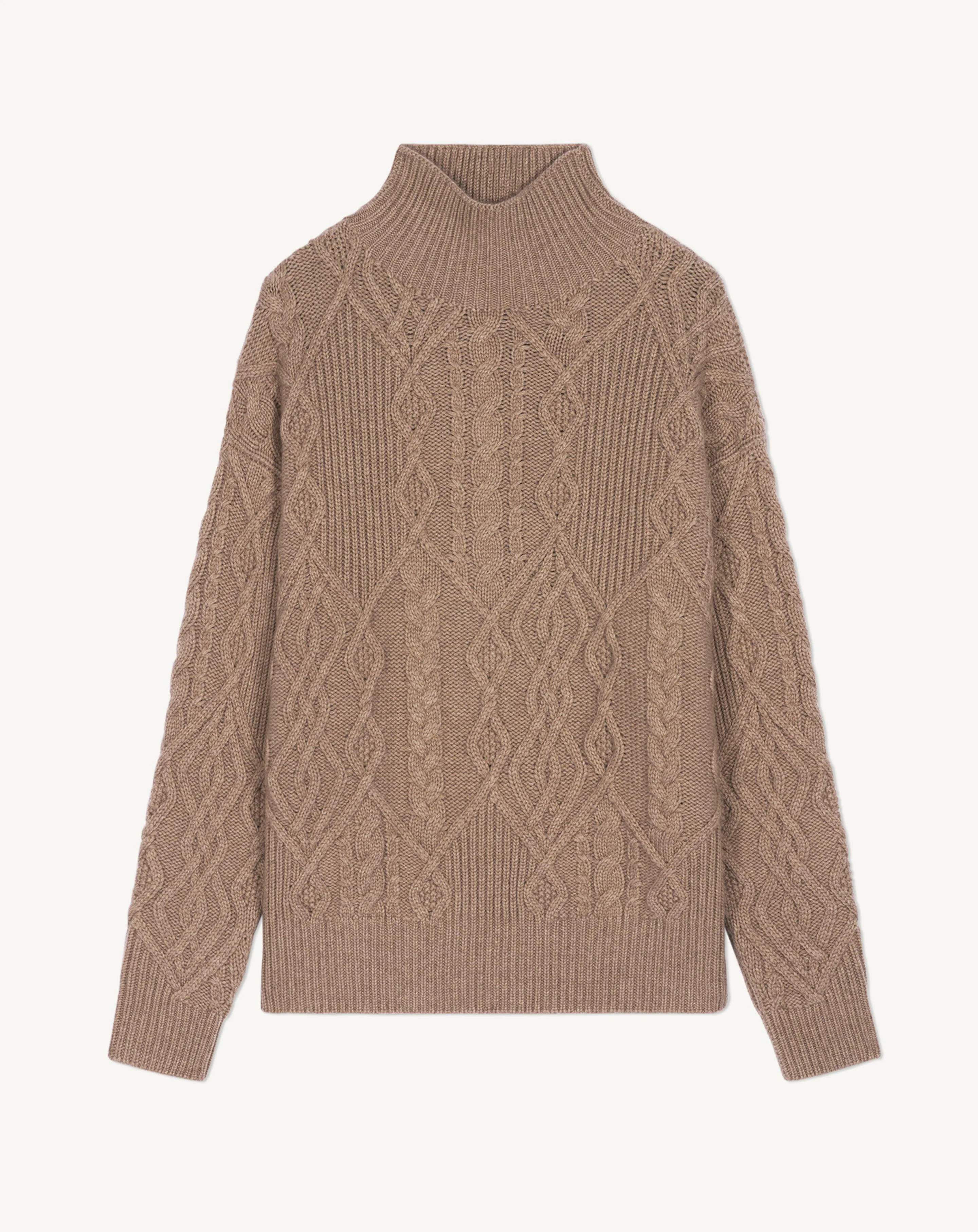 Pull col montant torsadé - Image 6
